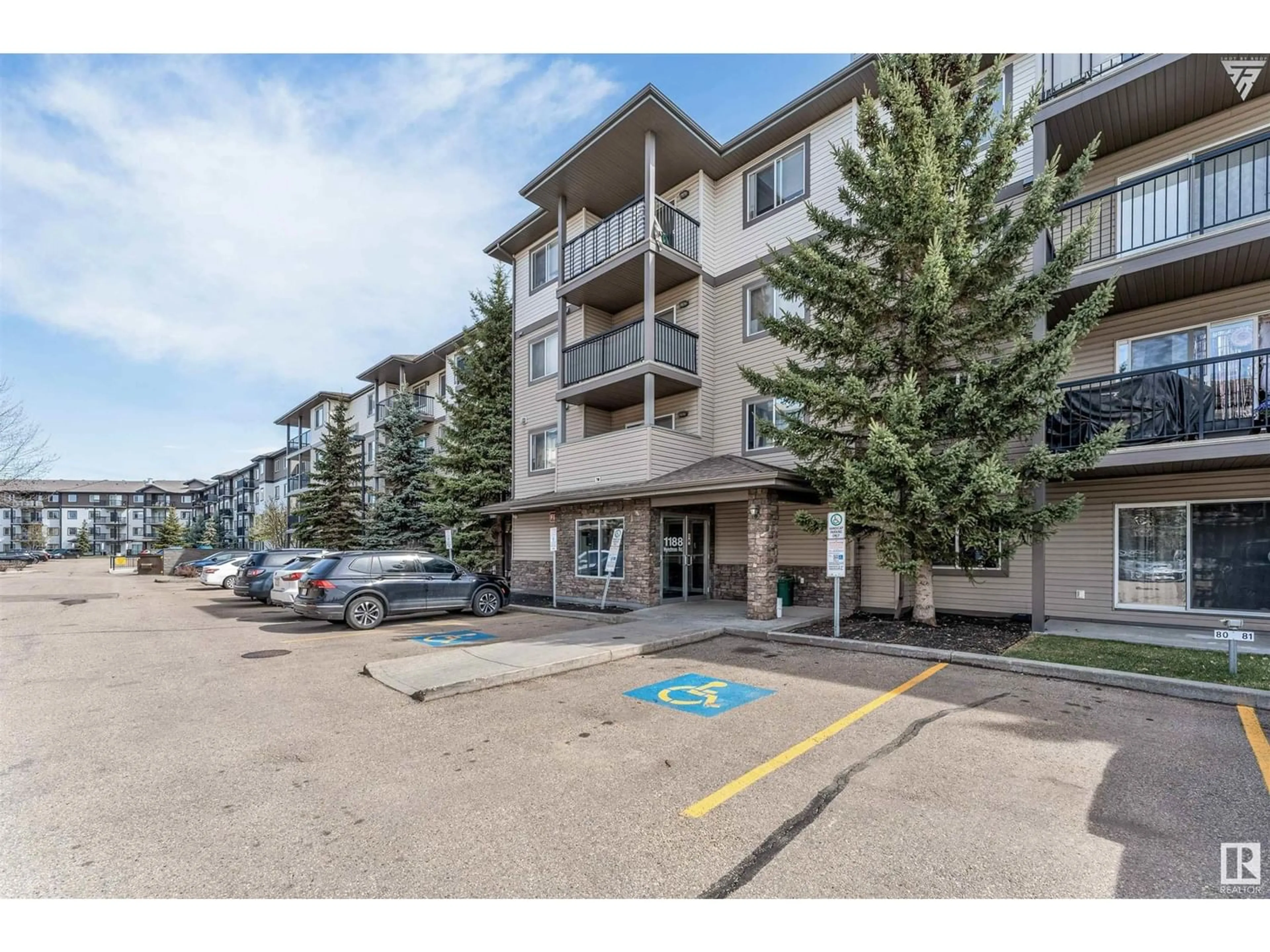 A pic from exterior of the house or condo for #112 1188 HYNDMAN RD NW, Edmonton Alberta T5A0E9