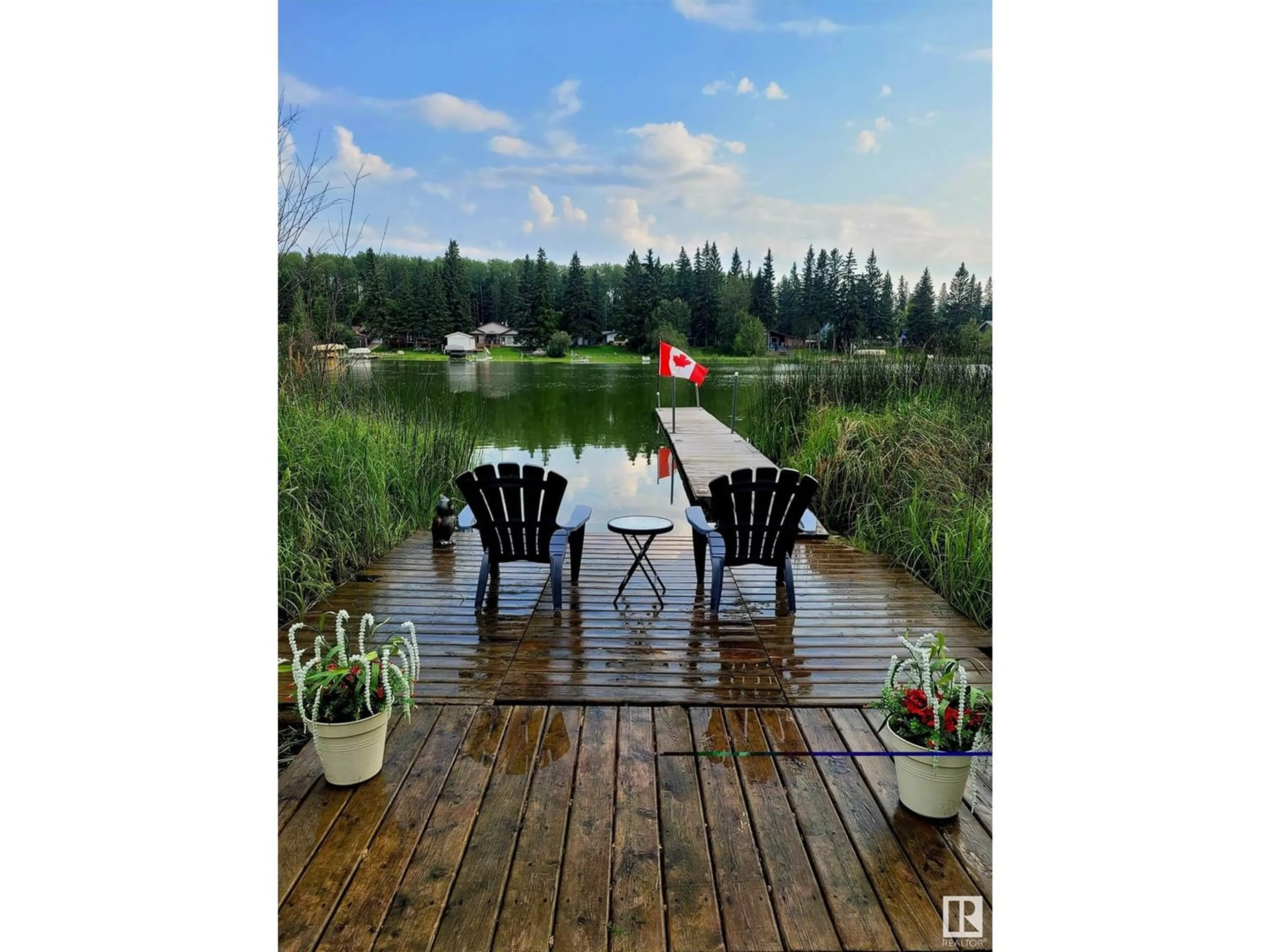 Patio for 807 Old Timers Drive, Rural Athabasca County Alberta T0A0M0