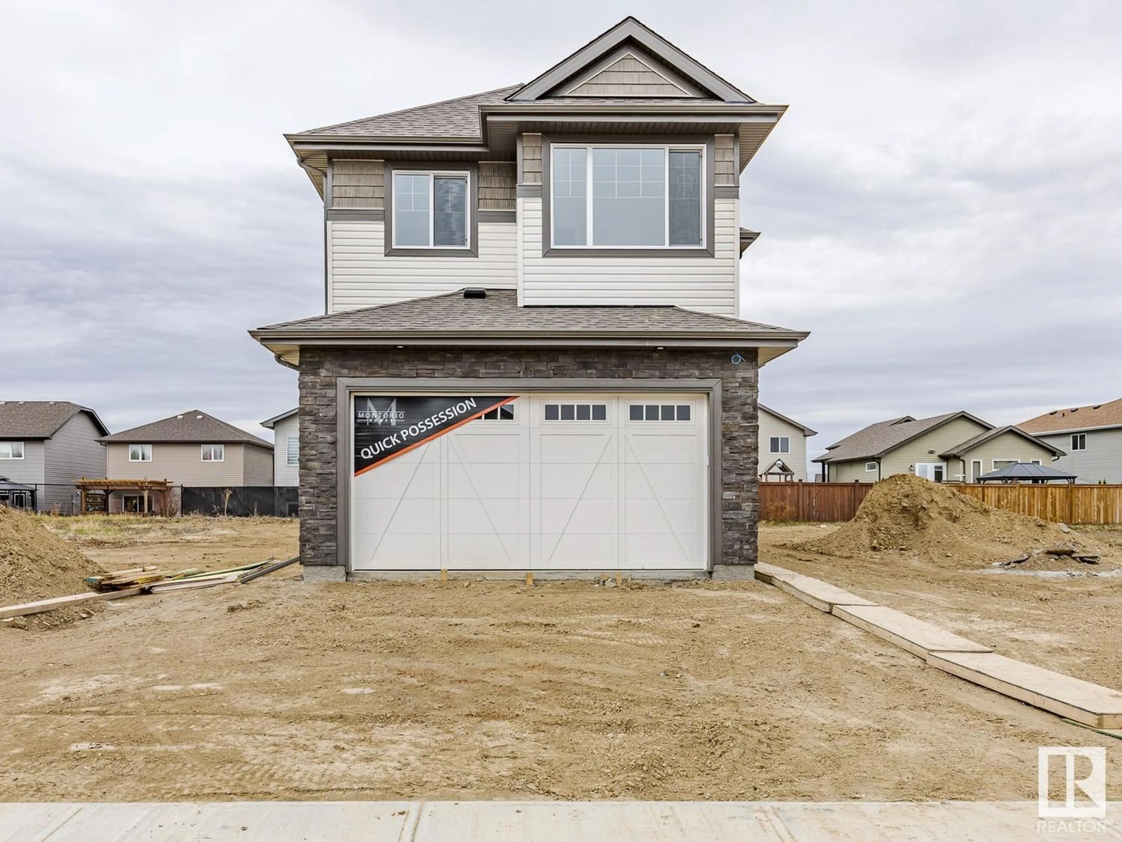 Frontside or backside of a home for 72 Silverstone DR, Stony Plain Alberta T7Z0E8