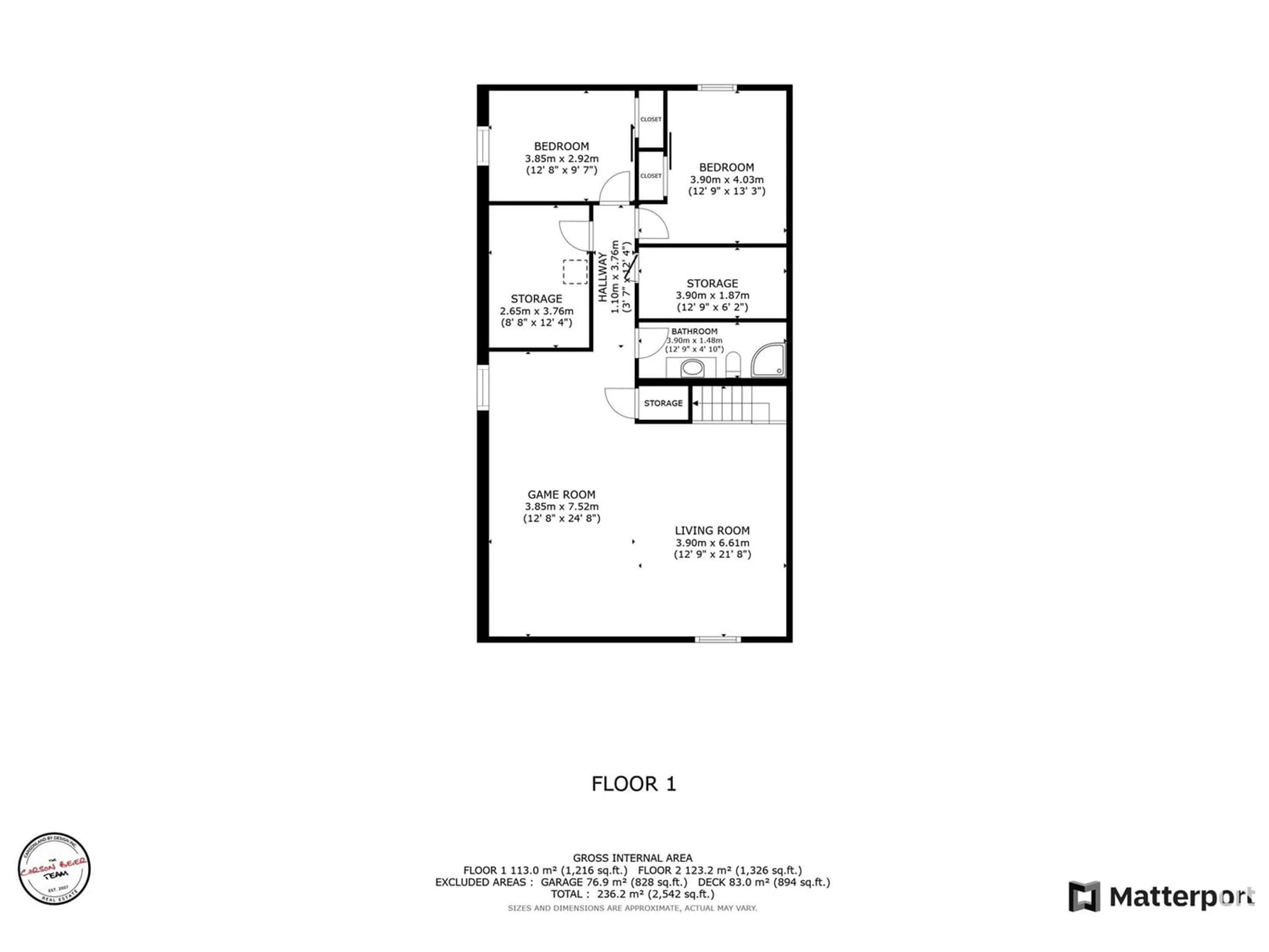 Floor plan for 1030 HIGHWAY 16, Rural Parkland County Alberta T7Y0J6