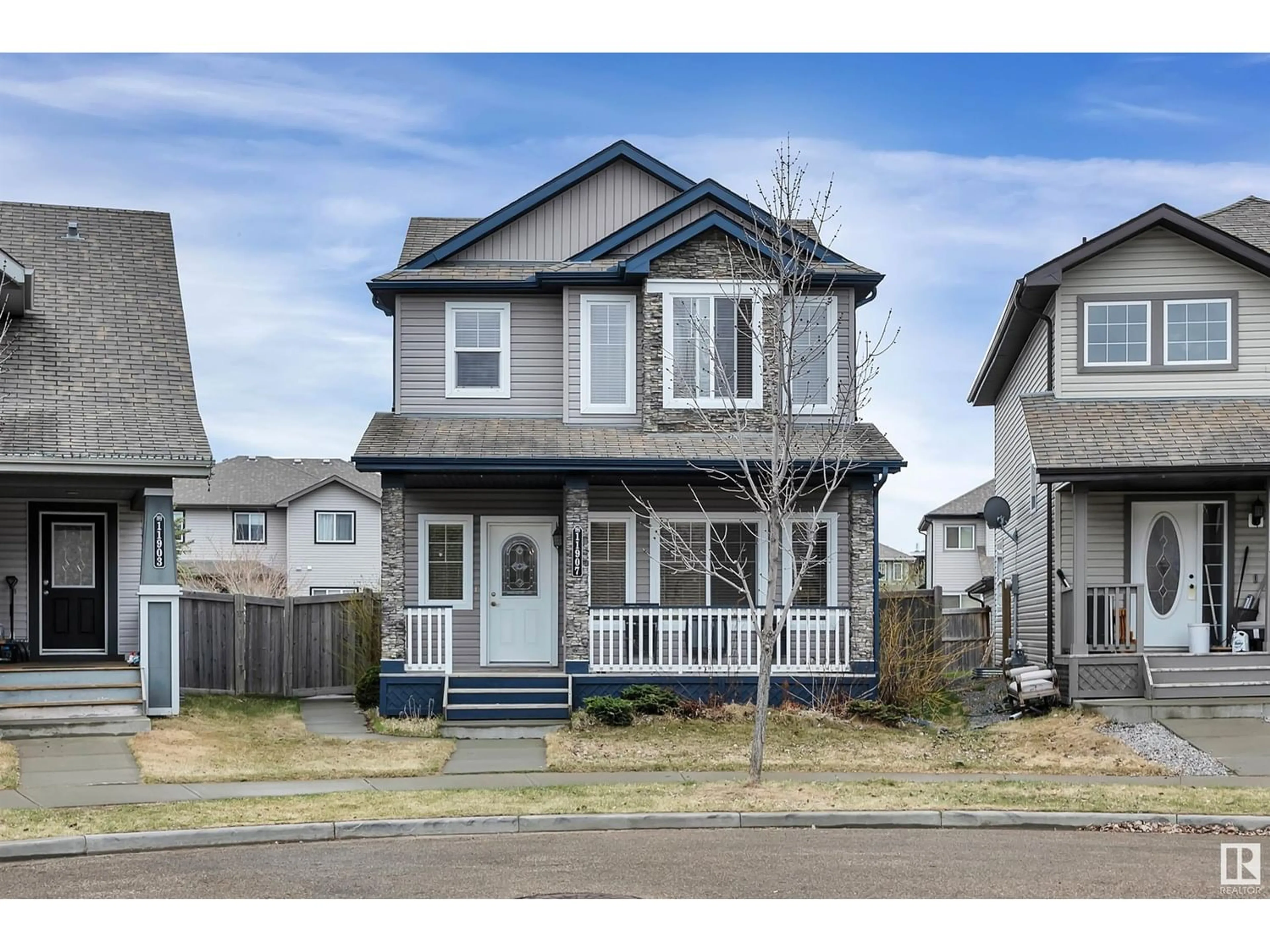 Frontside or backside of a home for 11907 20 AV SW, Edmonton Alberta T6W0E1