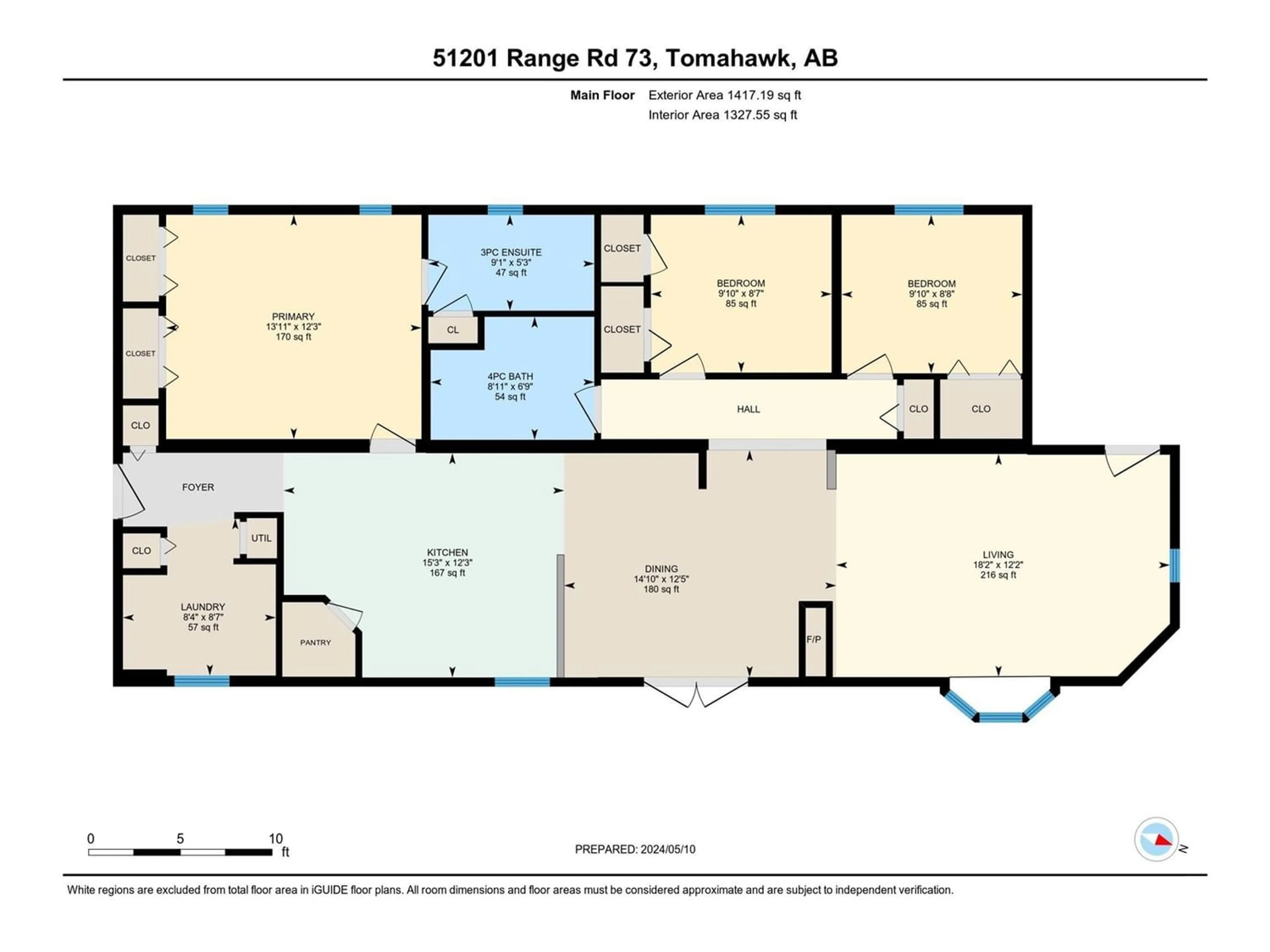 Floor plan for 51201 Range Road 73, Rural Parkland County Alberta T7A2A2