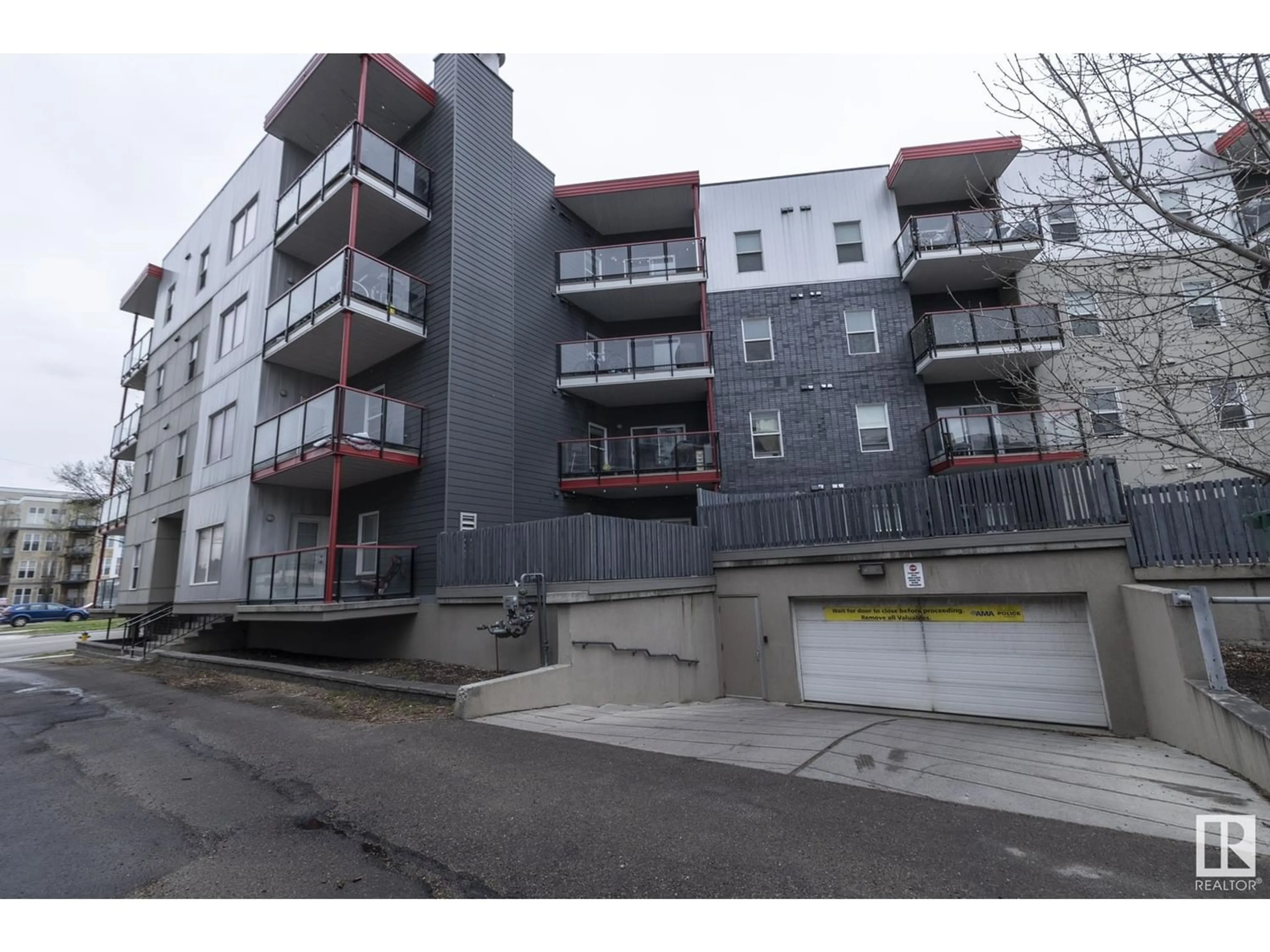 A pic from exterior of the house or condo for #207 10611 117 ST NW, Edmonton Alberta T5H0G6
