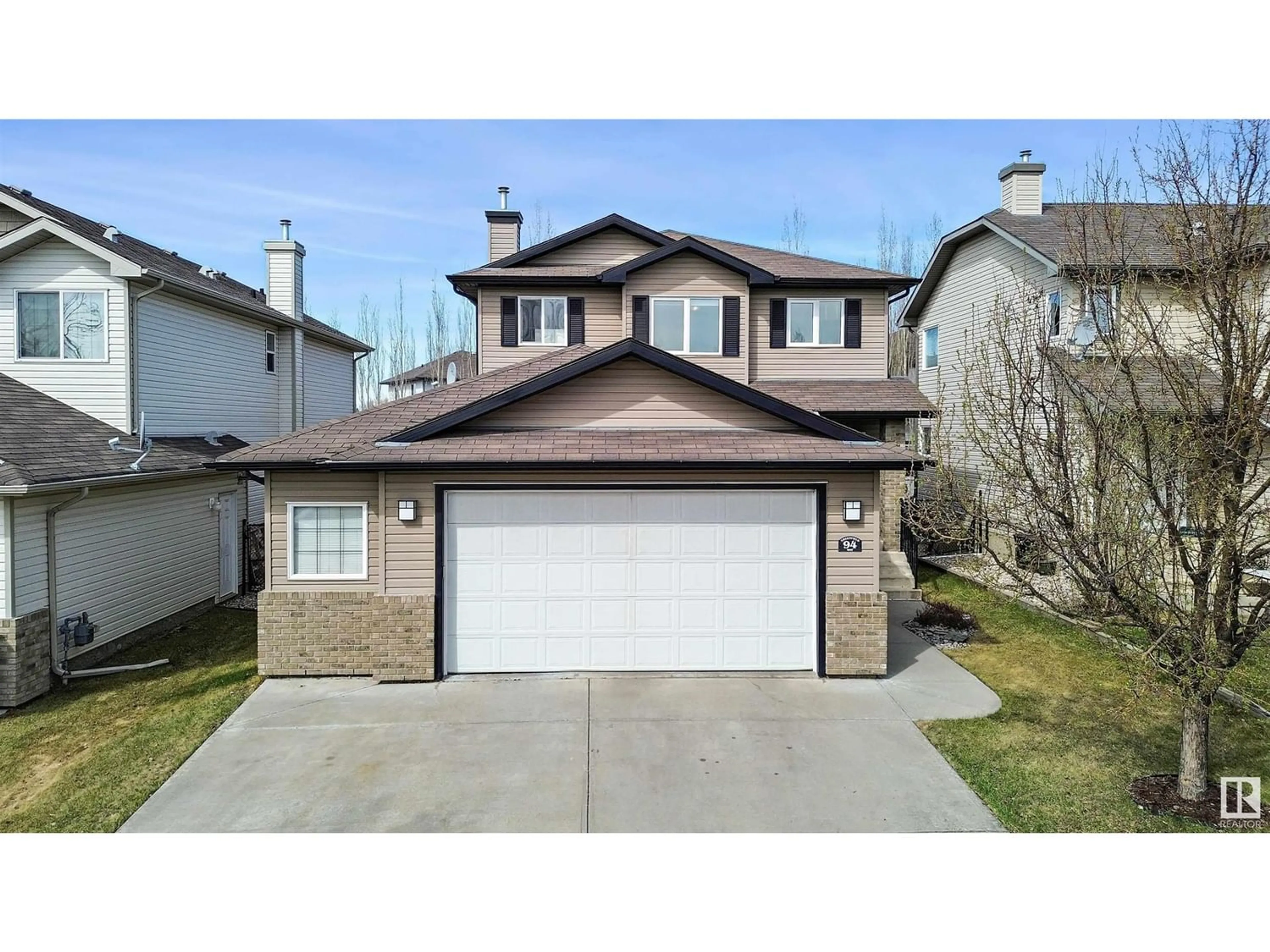 Frontside or backside of a home for 94 GREENFIELD WY, Fort Saskatchewan Alberta T8L0A1