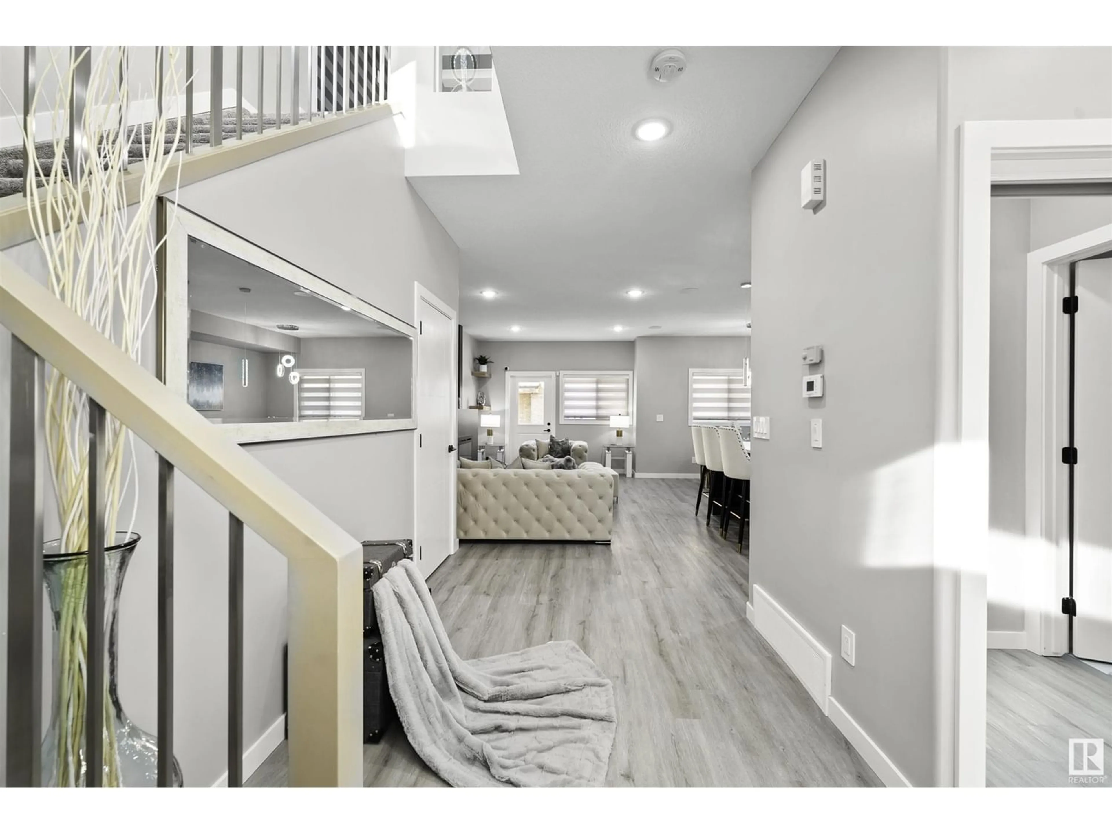 Indoor entryway, wood floors for #61 130 Hawks Ridge BV NW, Edmonton Alberta T5S0T2