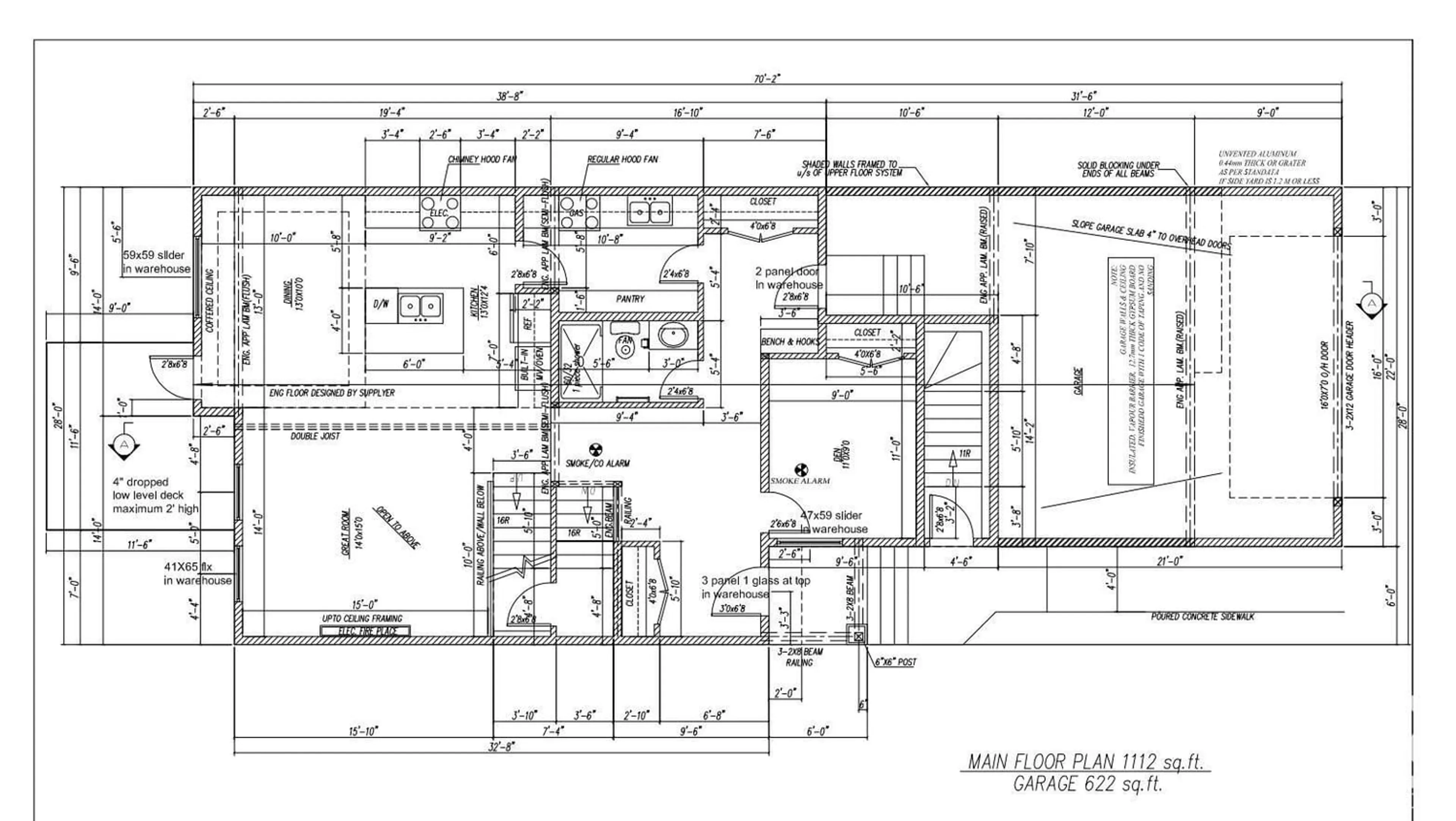 Floor plan for 3918 41 AV, Beaumont Alberta T4X3B6