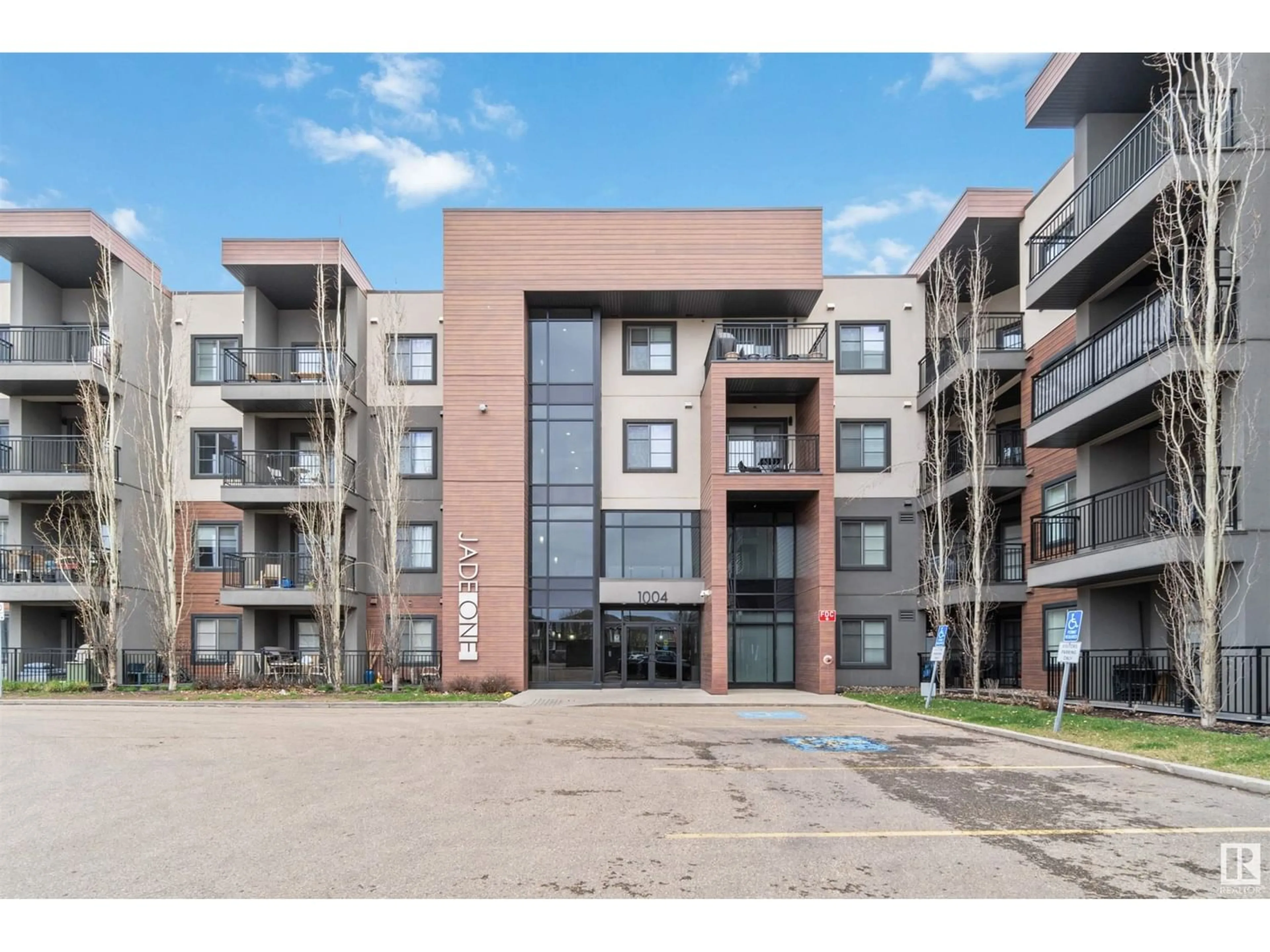 A pic from exterior of the house or condo for #418 1004 Rosenthal BV NW, Edmonton Alberta T5T7C6