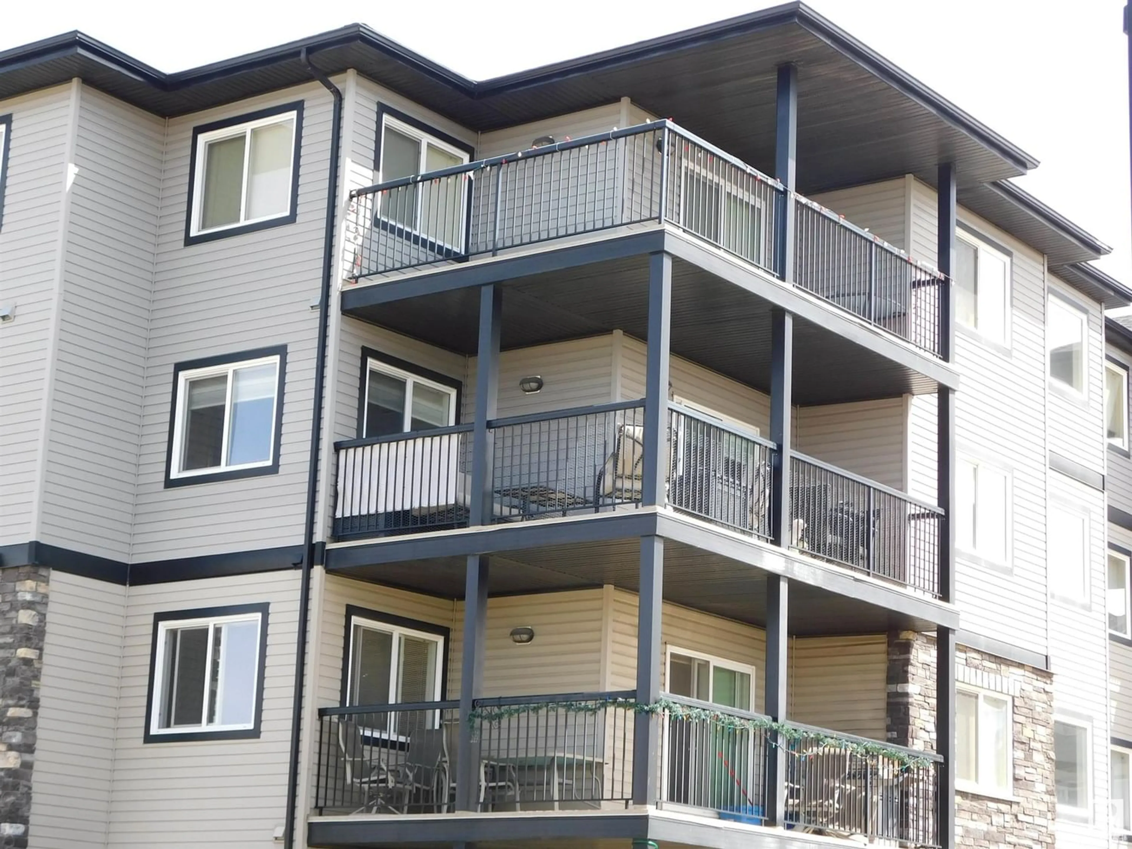A pic from exterior of the house or condo for #302 5951 165 AV NW, Edmonton Alberta T5Y0J6