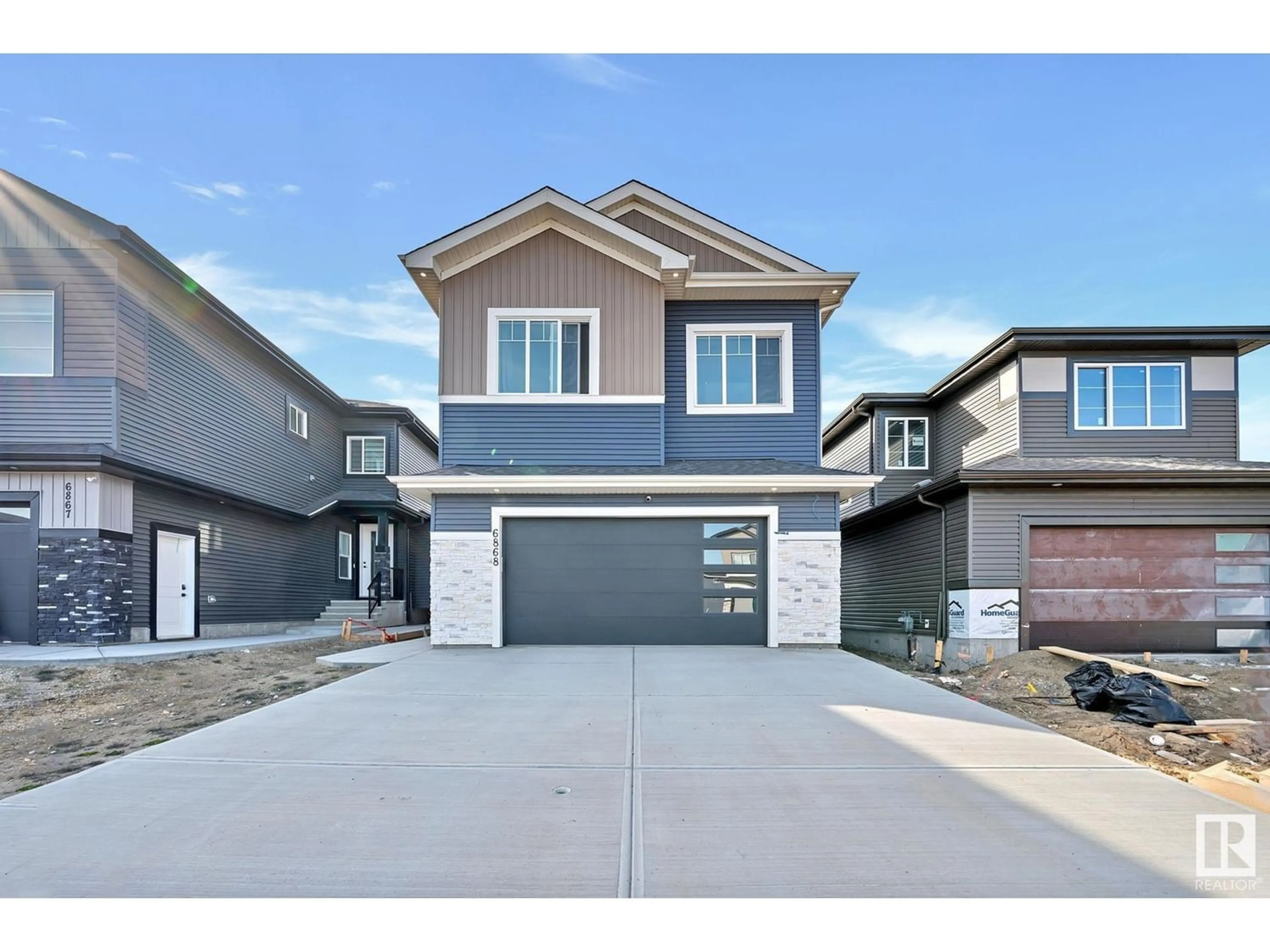 Frontside or backside of a home for 6868 171 AV NW, Edmonton Alberta T5Z0W2