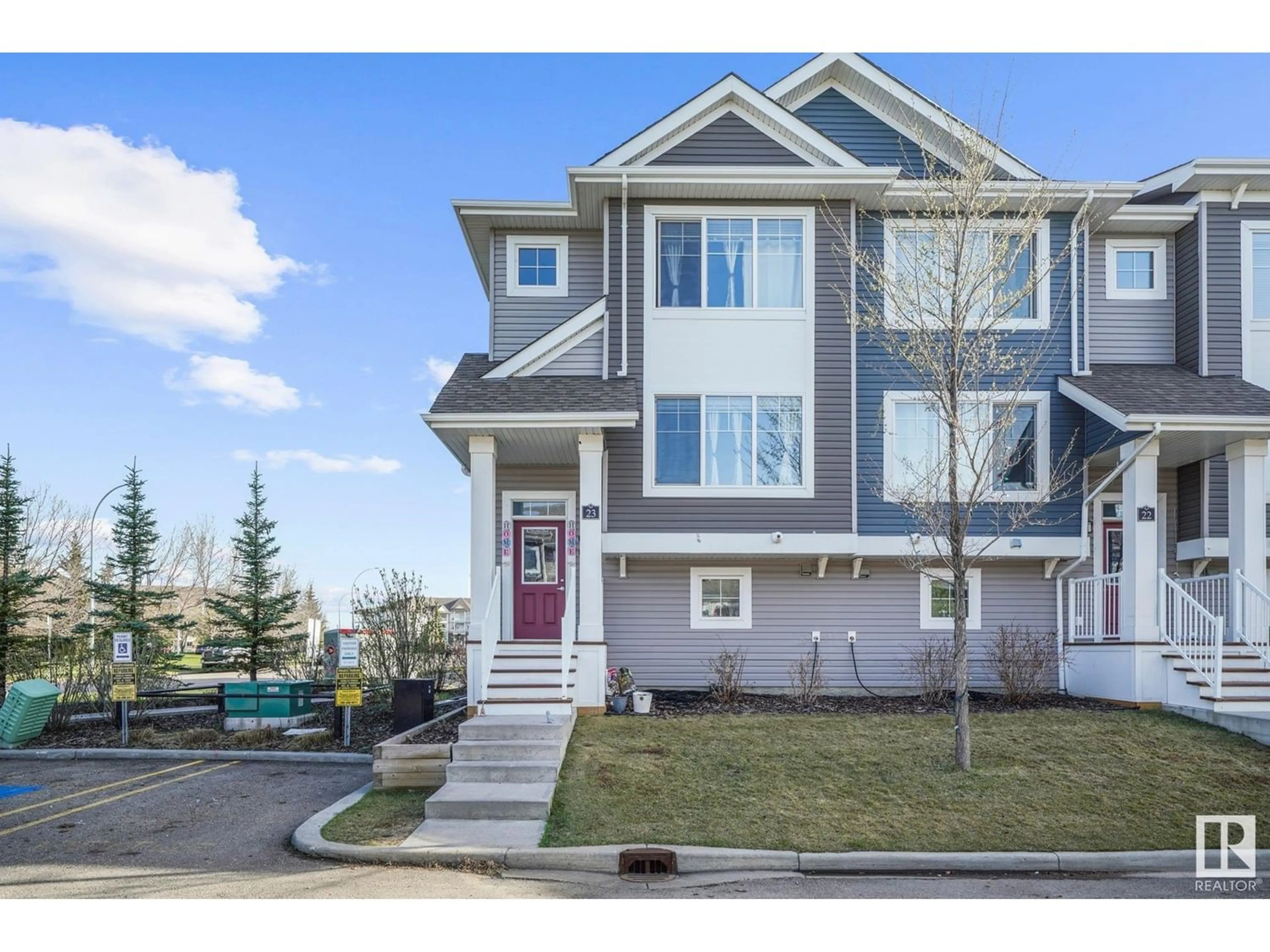 A pic from exterior of the house or condo for #23 140 YOUVILLE DR E NW, Edmonton Alberta T5J5E8
