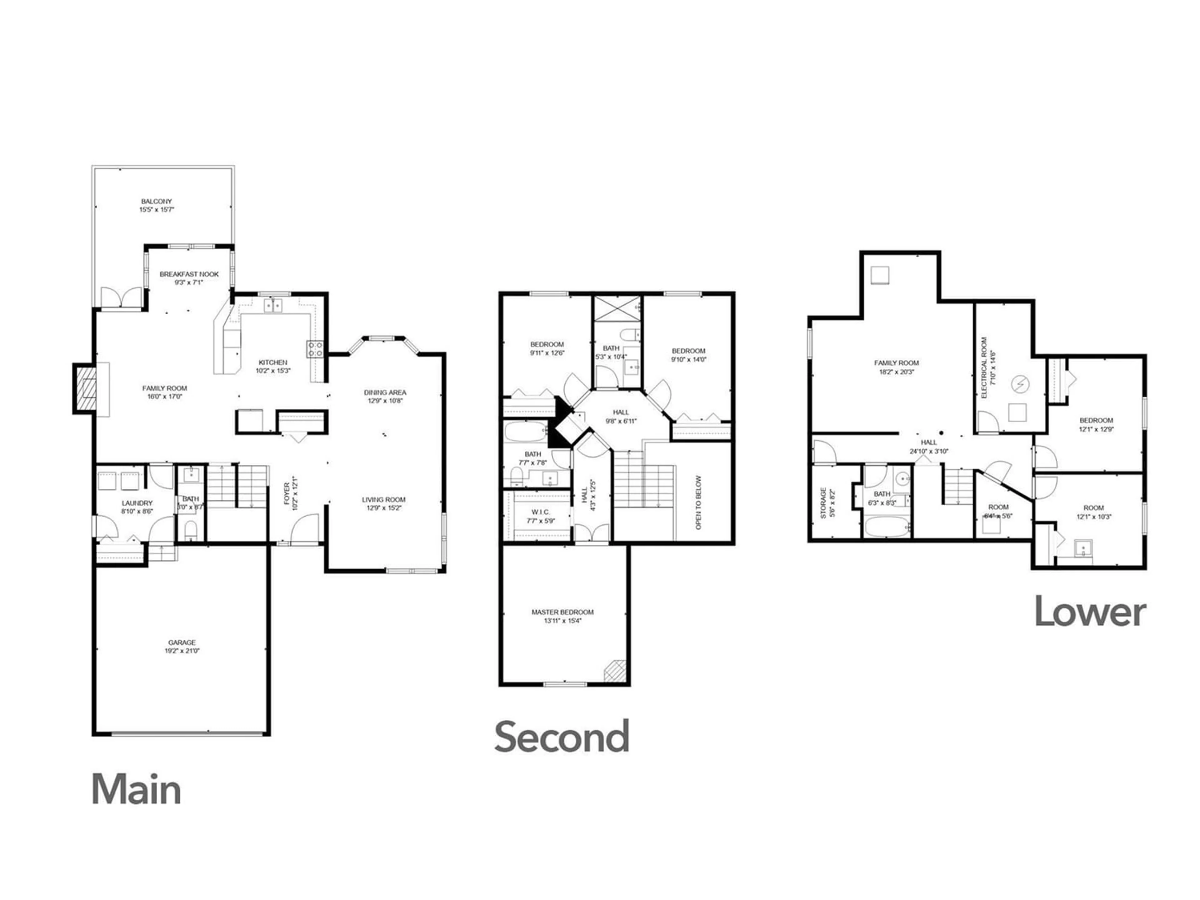 Floor plan for 10438 10A AV NW, Edmonton Alberta T6J6G4