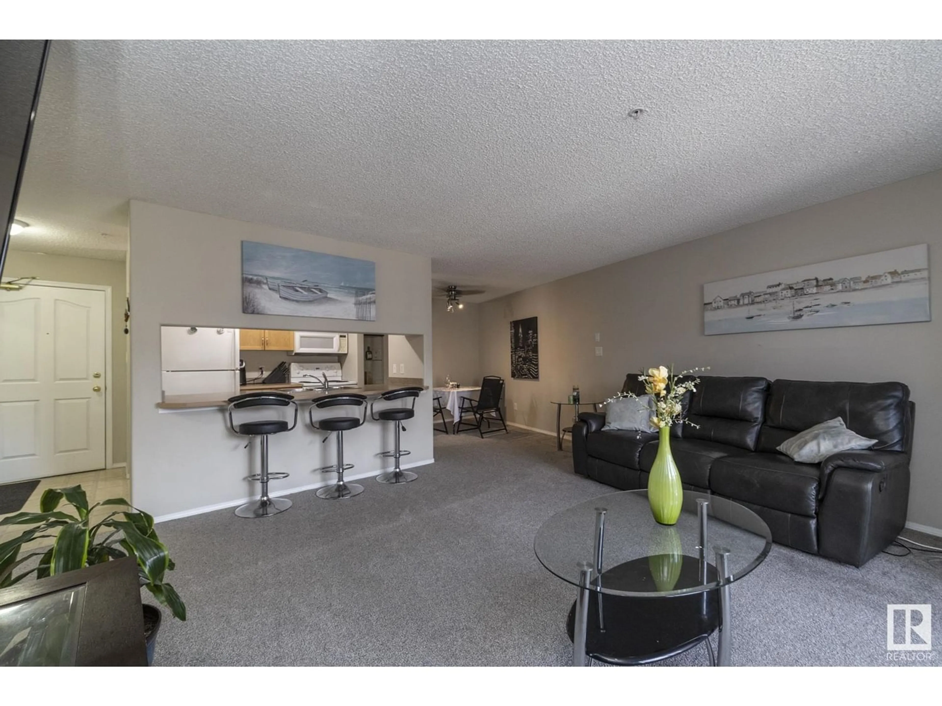 Living room for #209 16303 95 ST NW, Edmonton Alberta T5Z3V1