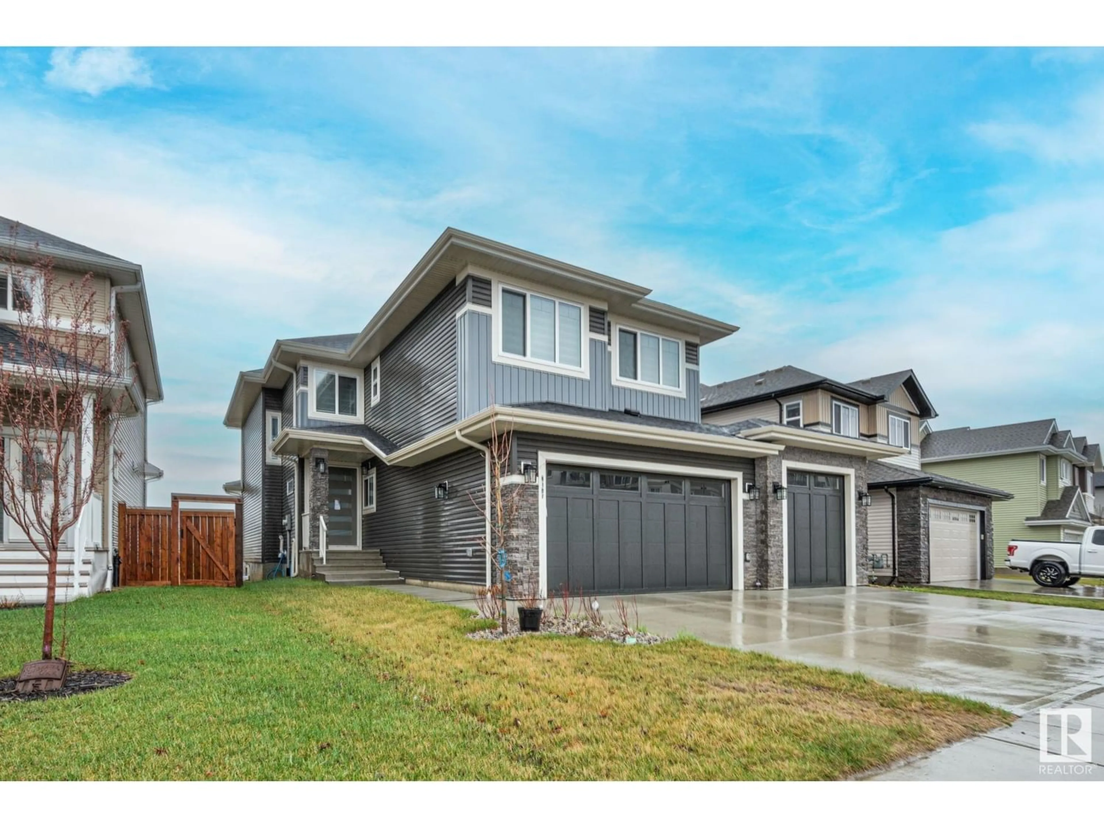 Frontside or backside of a home for 6107 65 ST, Beaumont Alberta T4X2A6