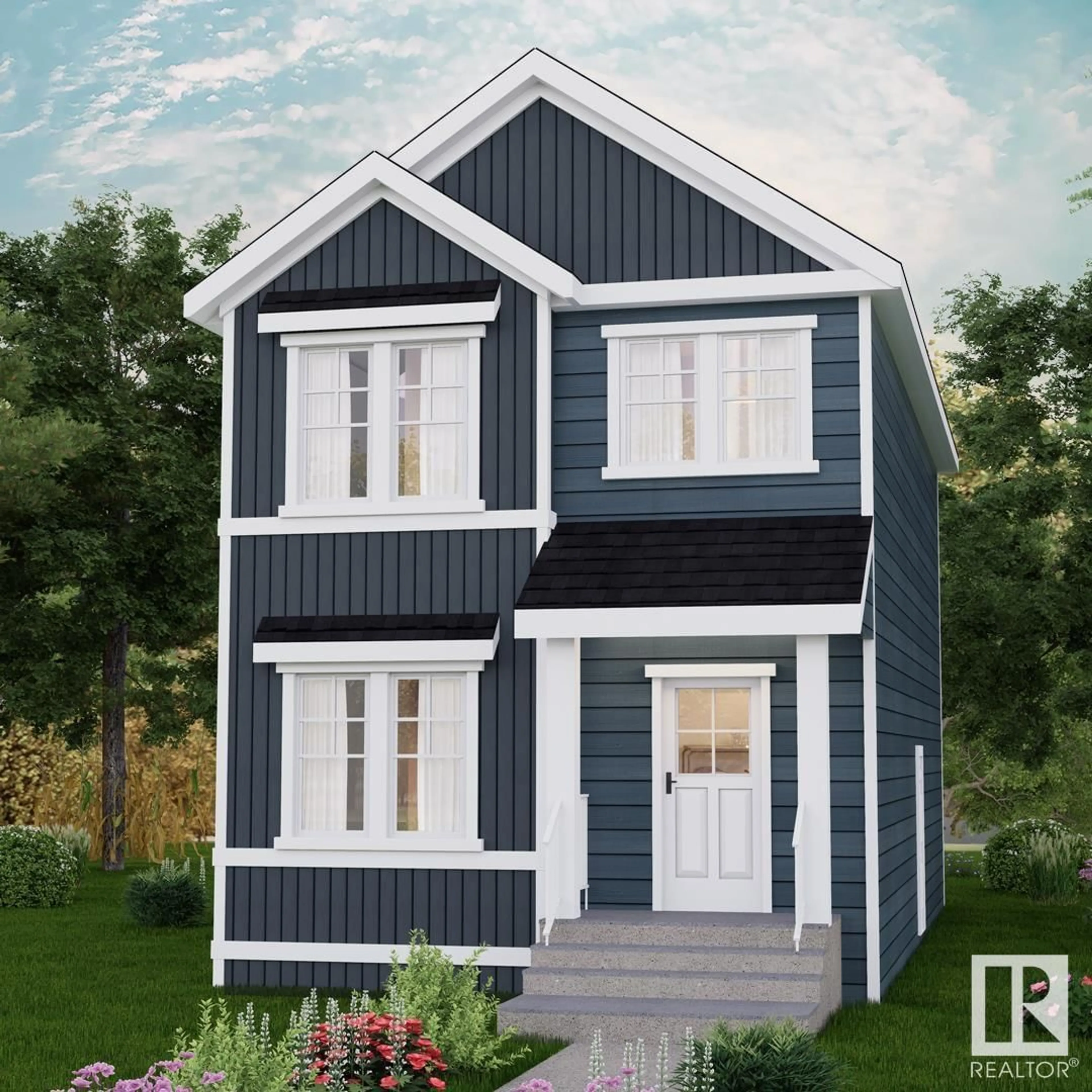 Home with vinyl exterior material for 9396 221 ST NW, Edmonton Alberta T5T4A8