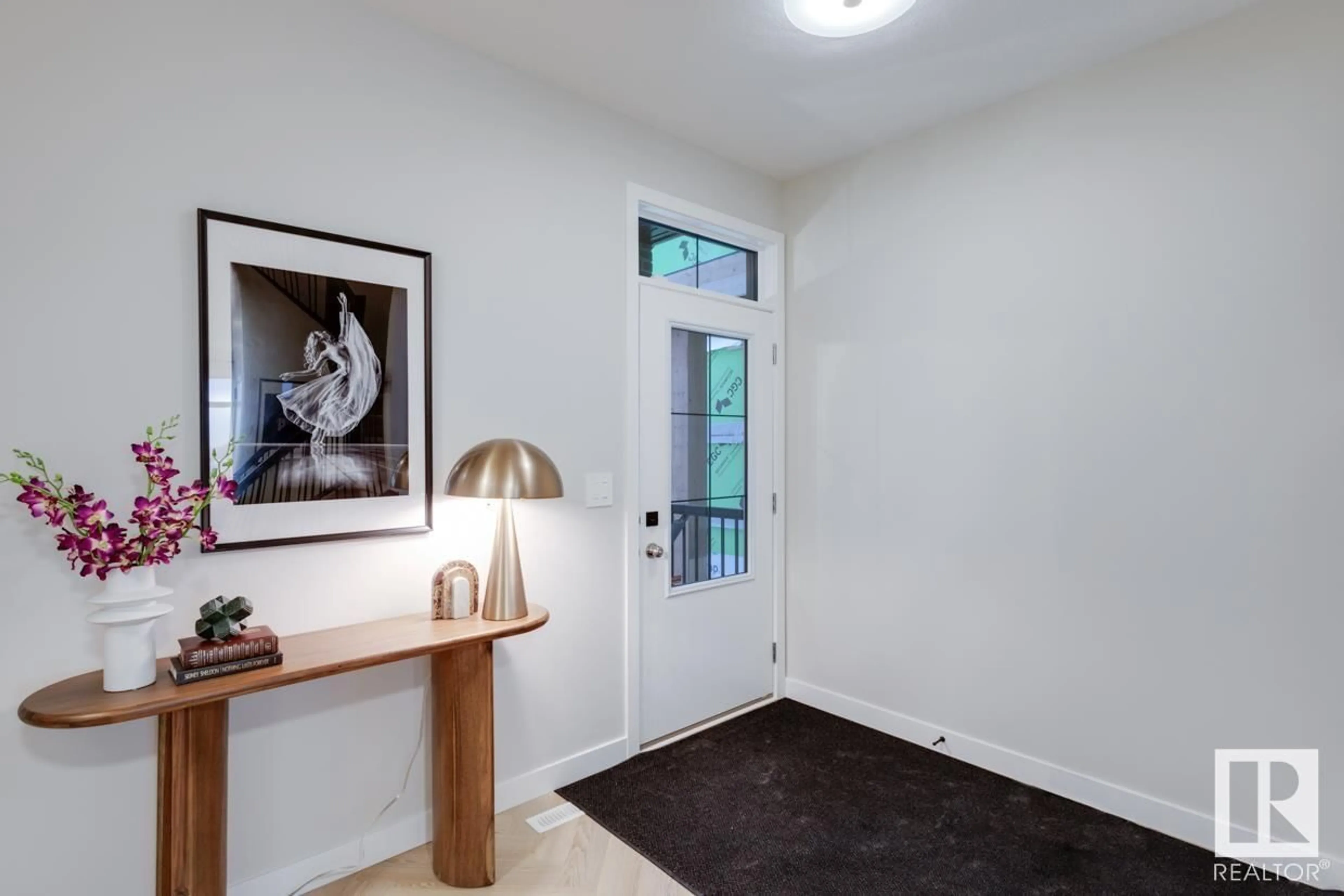 Indoor entryway, wood floors for 5474 KOOTOOK RD SW, Edmonton Alberta T6W2Z5