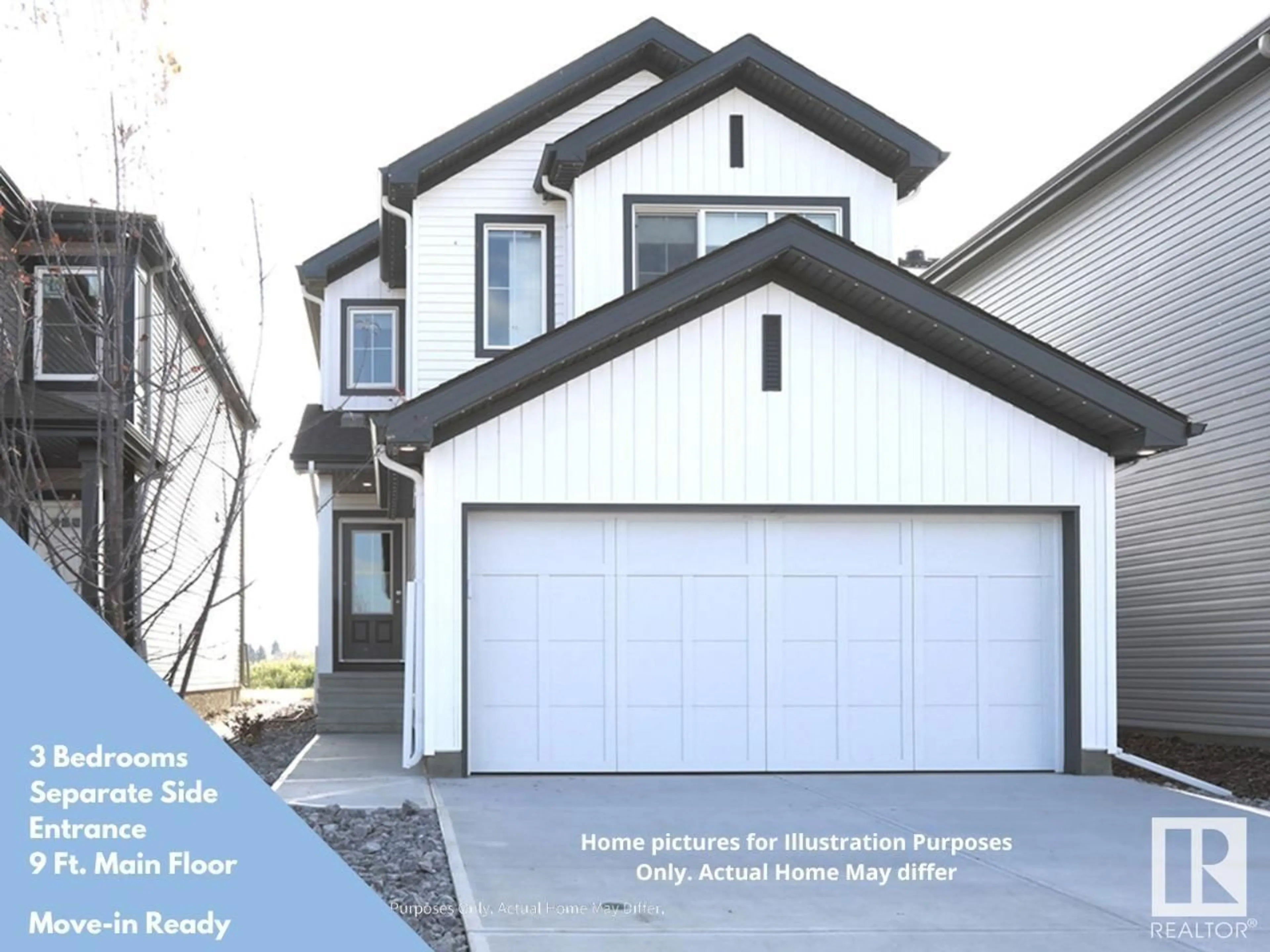 Home with vinyl exterior material for 17316 7 ST NE, Edmonton Alberta T5Y6E4