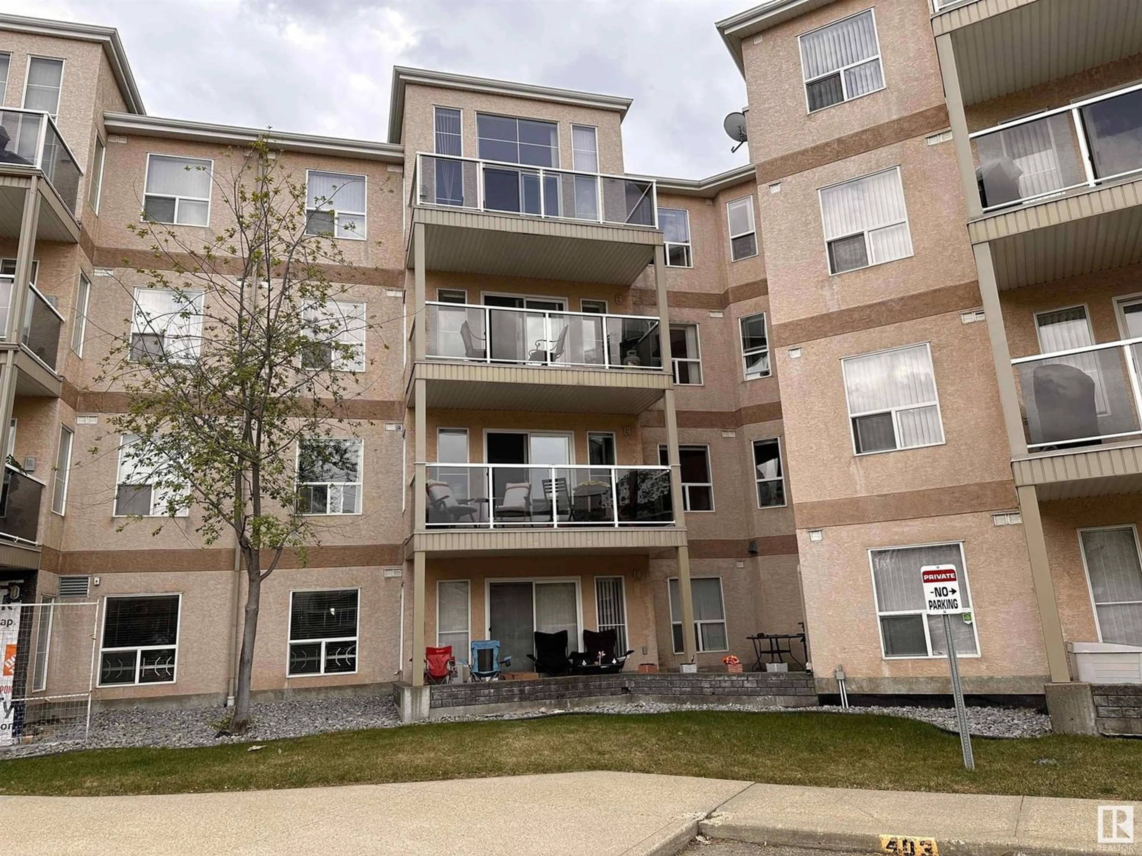 A pic from exterior of the house or condo for #133 9704 174 ST NW, Edmonton Alberta T5T6J4