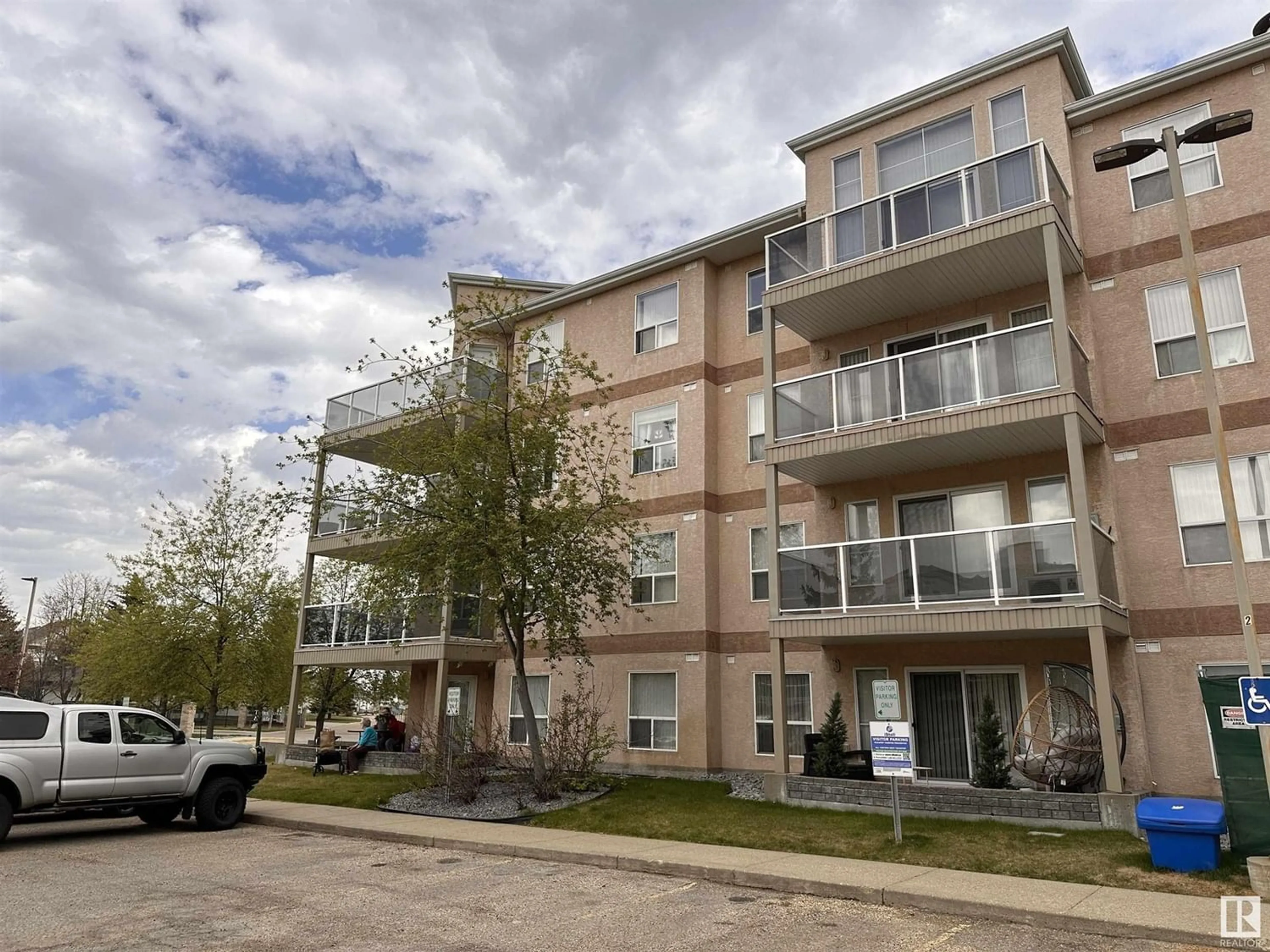 A pic from exterior of the house or condo for #133 9704 174 ST NW, Edmonton Alberta T5T6J4