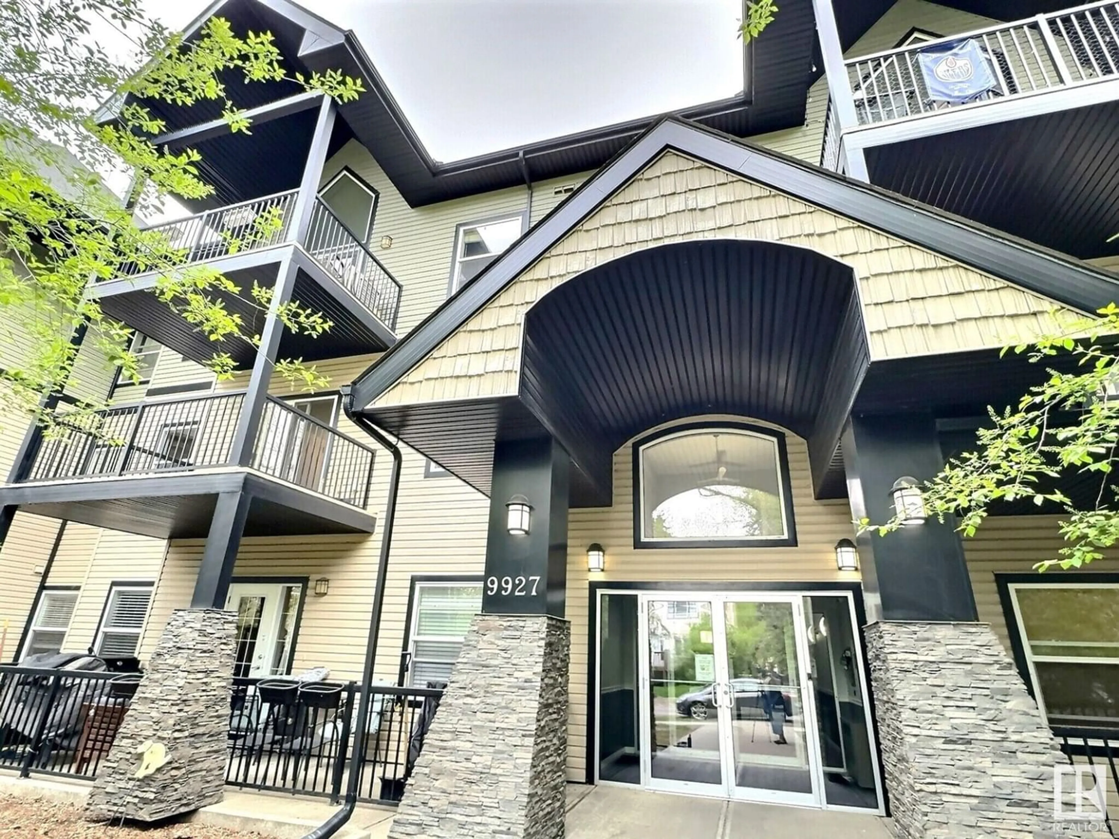 A pic from exterior of the house or condo for #201 9927 79 AV NW, Edmonton Alberta T6E1R3