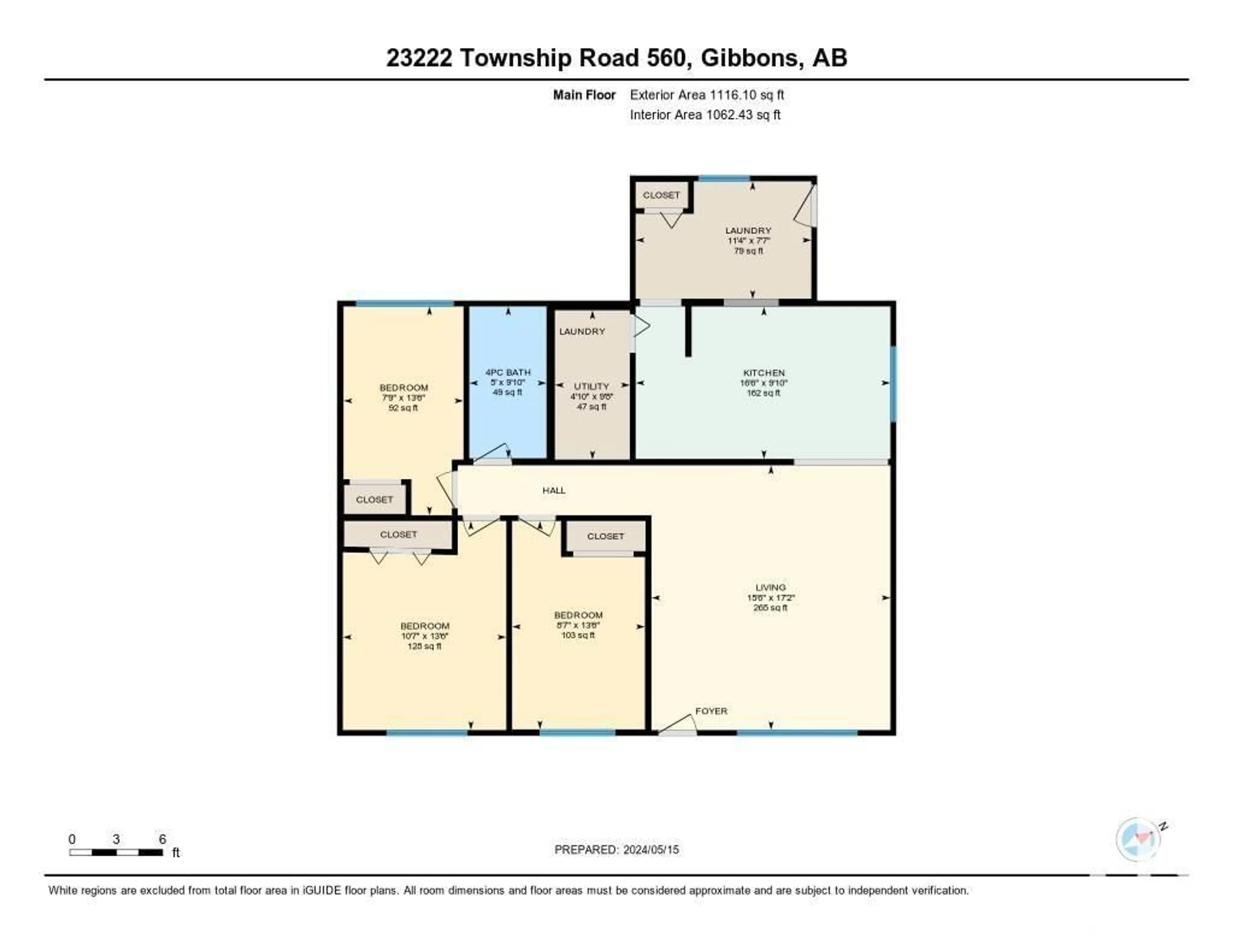 Floor plan for 23222 TWP 560, Gibbons Alberta T0A1N0