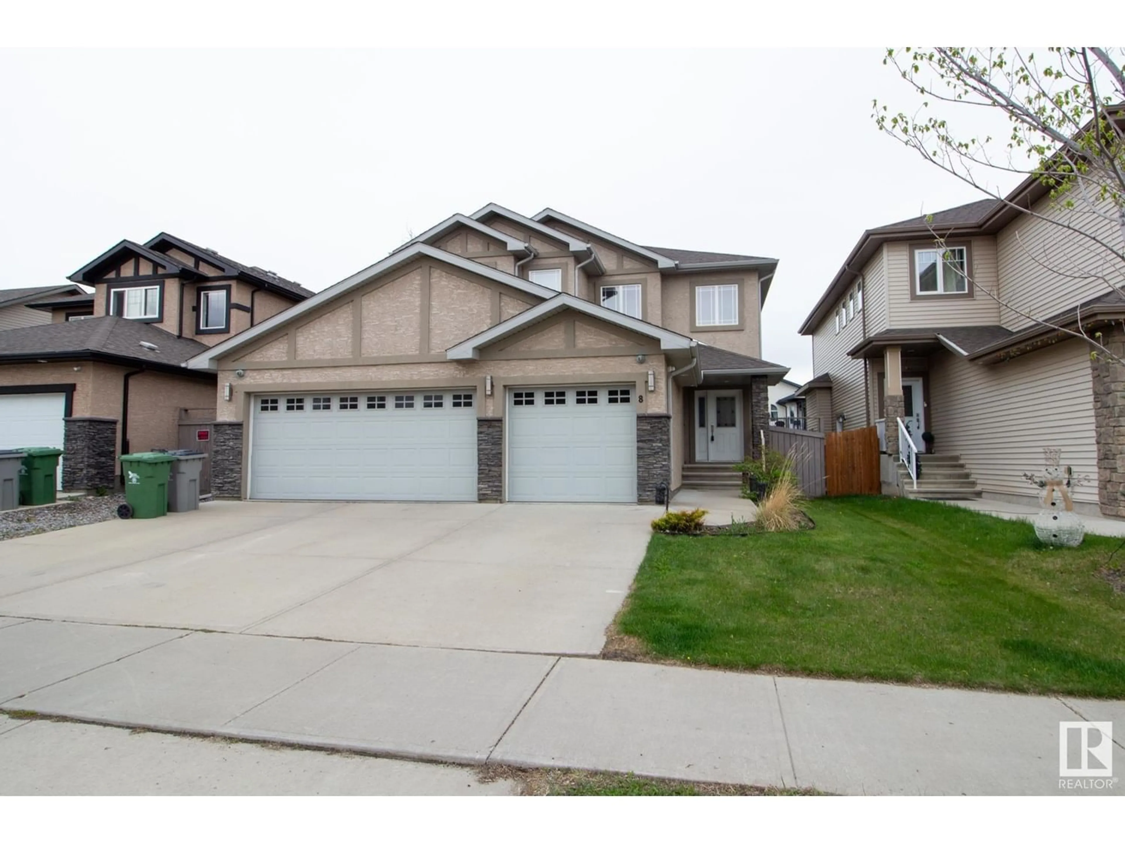 Frontside or backside of a home for 8 LAKEVISTA PT, Beaumont Alberta T4X1T3