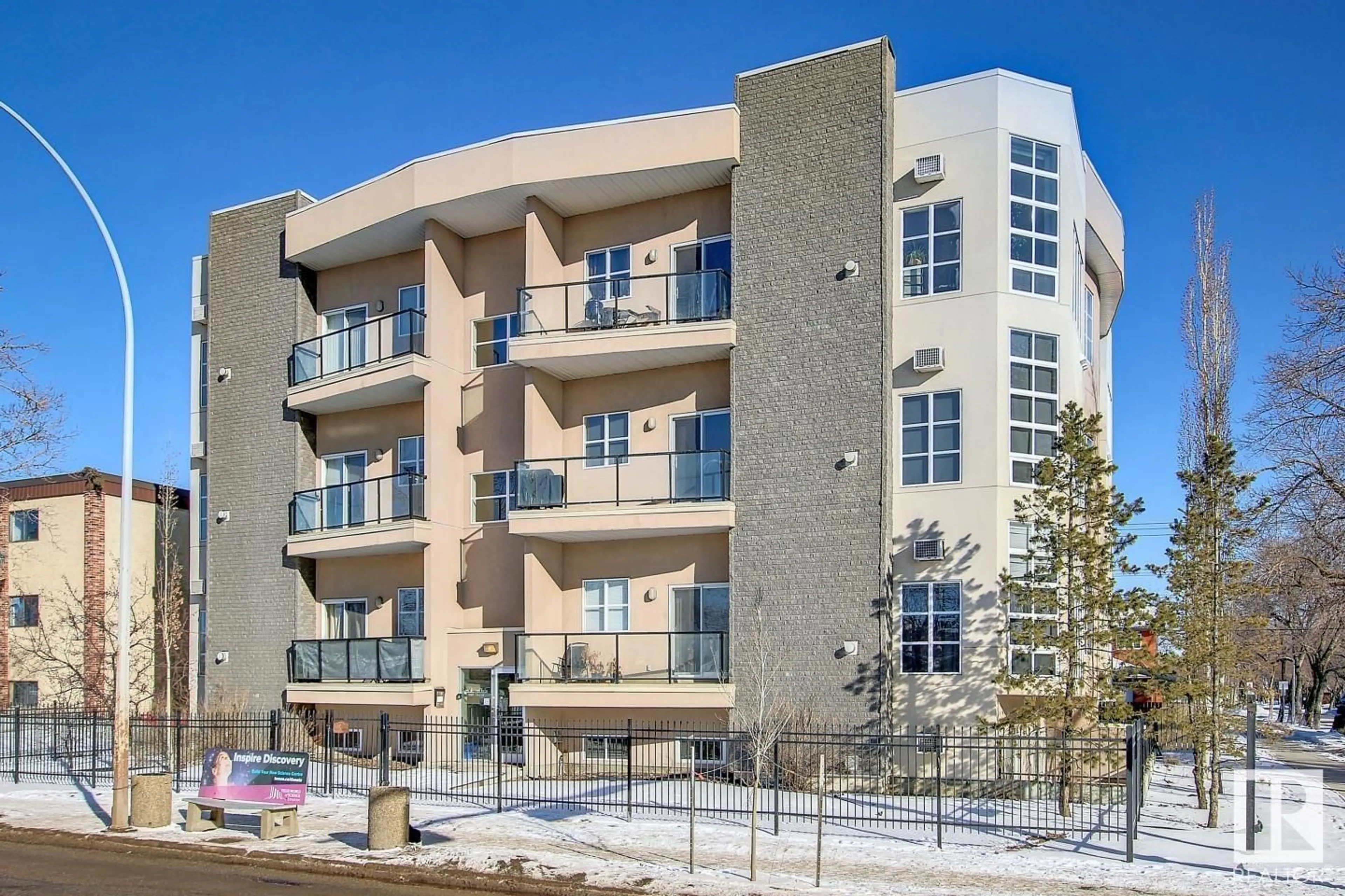 A pic from exterior of the house or condo for #102 10905 109 ST NW, Edmonton Alberta T5H3C2