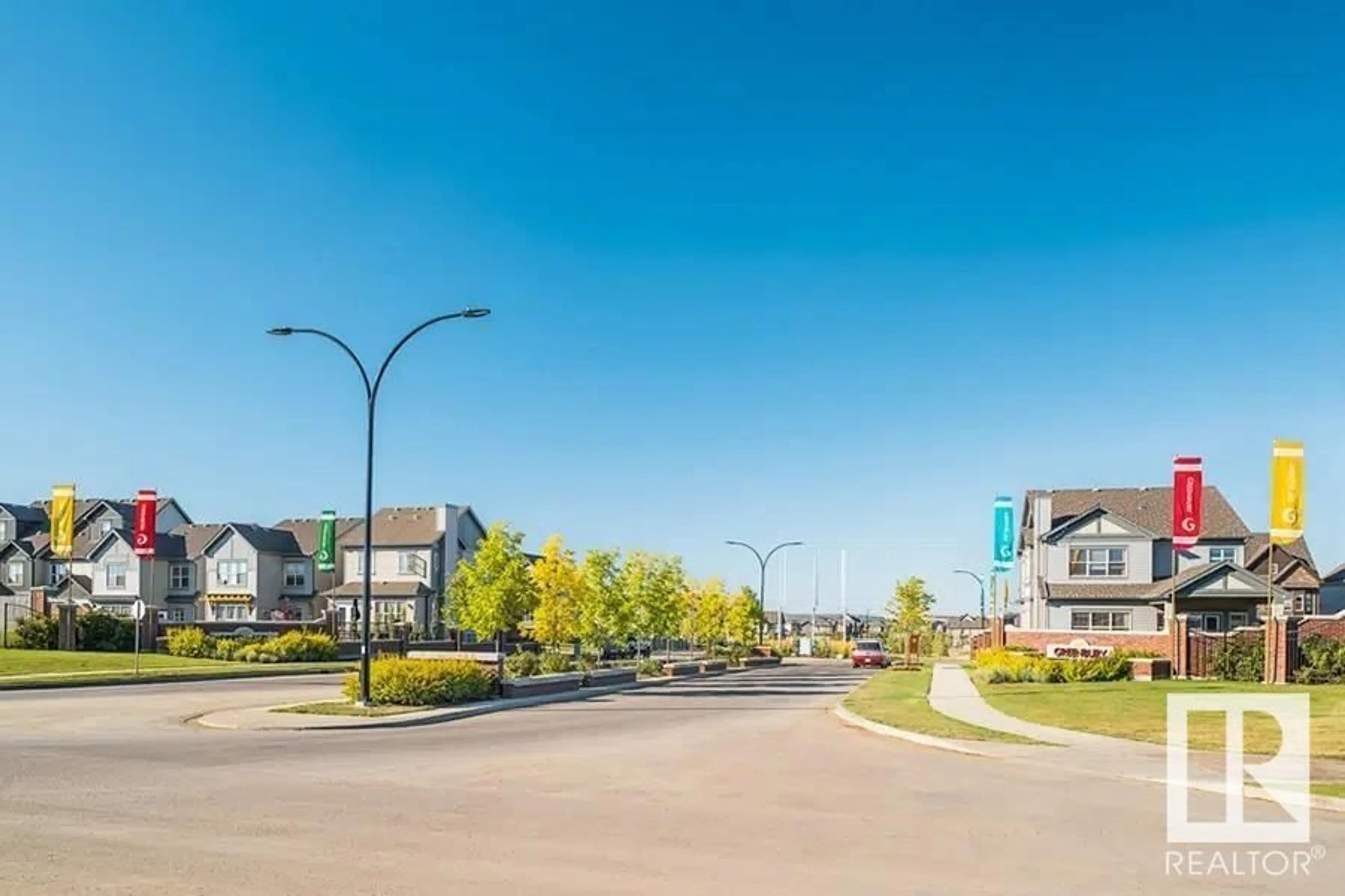 A view of a street for 17 Gambel LO, Spruce Grove Alberta T7X0Y5