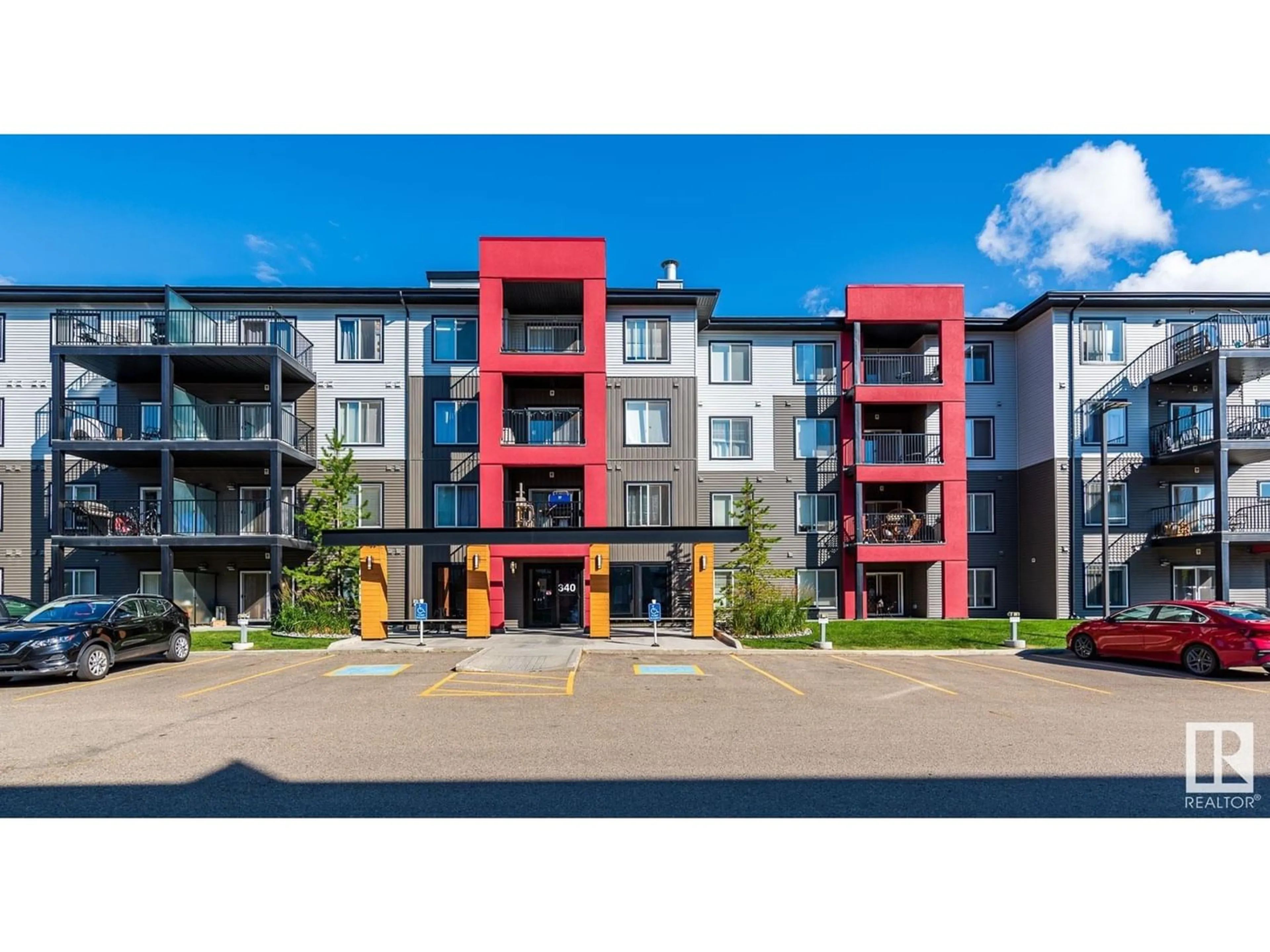 A pic from exterior of the house or condo for #102 340 WINDERMERE RD NW, Edmonton Alberta T6W2P2