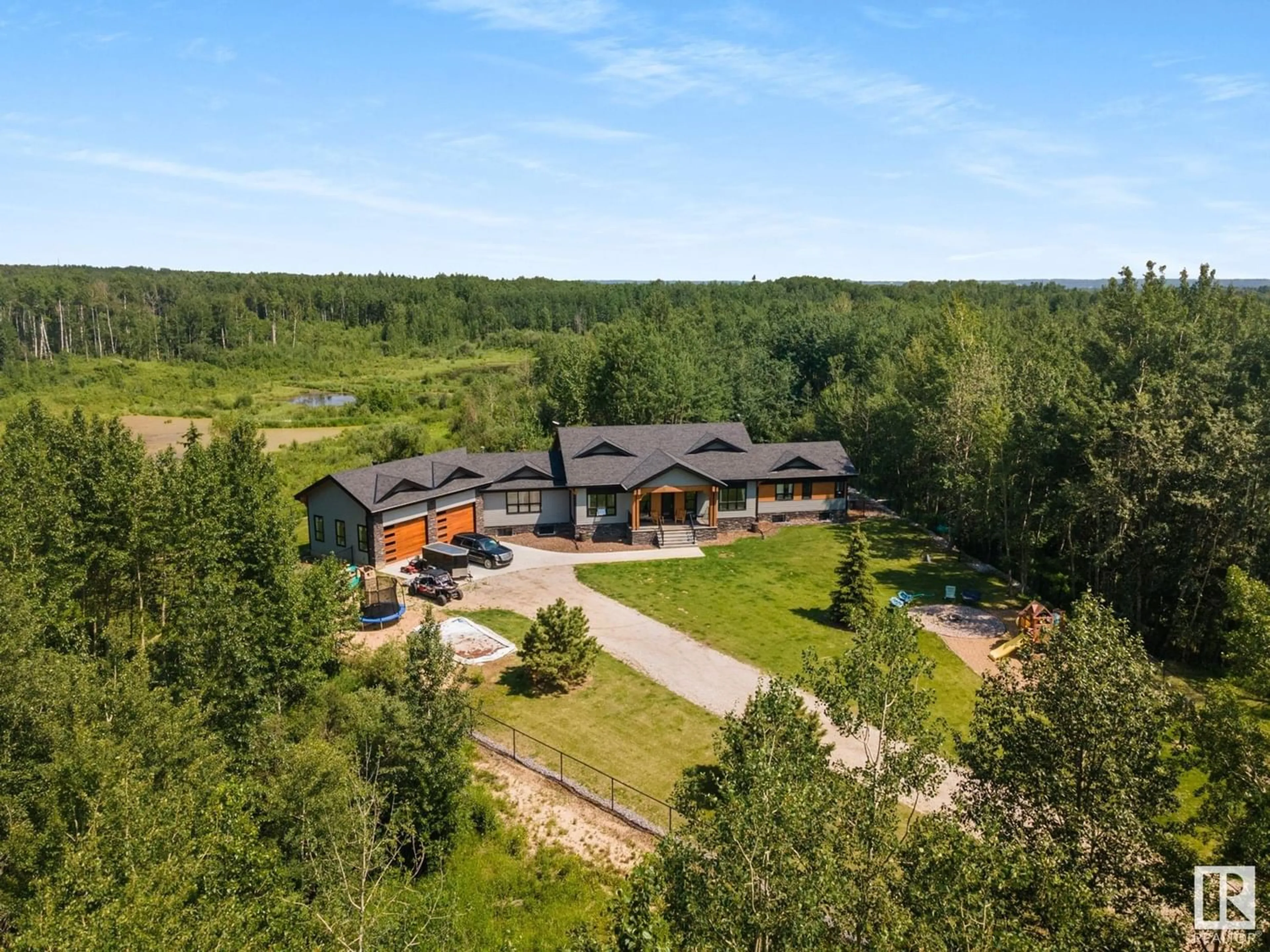 Frontside or backside of a home for 53313 RGE RD 30, Rural Parkland County Alberta T7Y0E2