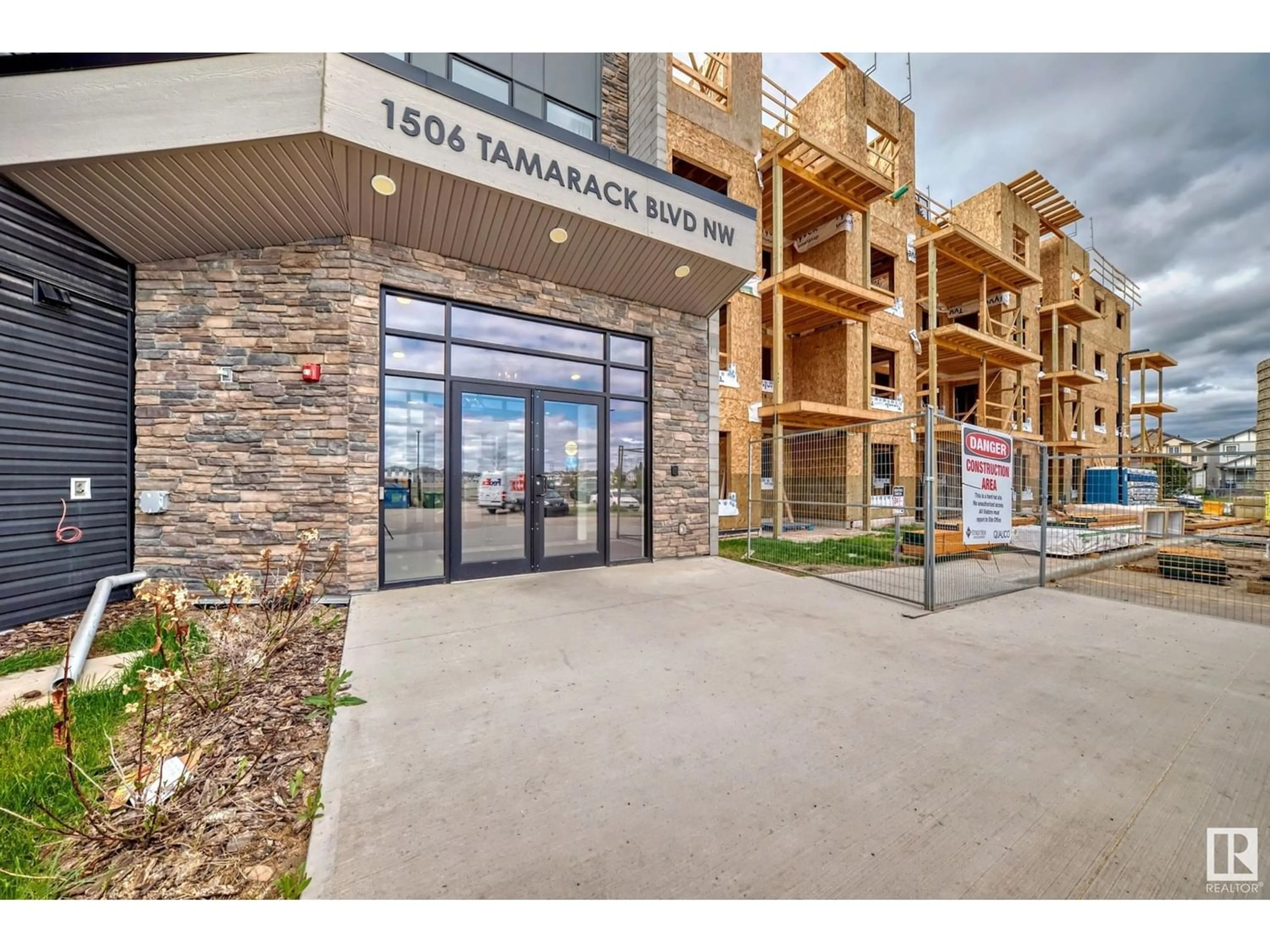 A pic from exterior of the house or condo for #103 1506 TAMARACK BV NW, Edmonton Alberta T6T2J5