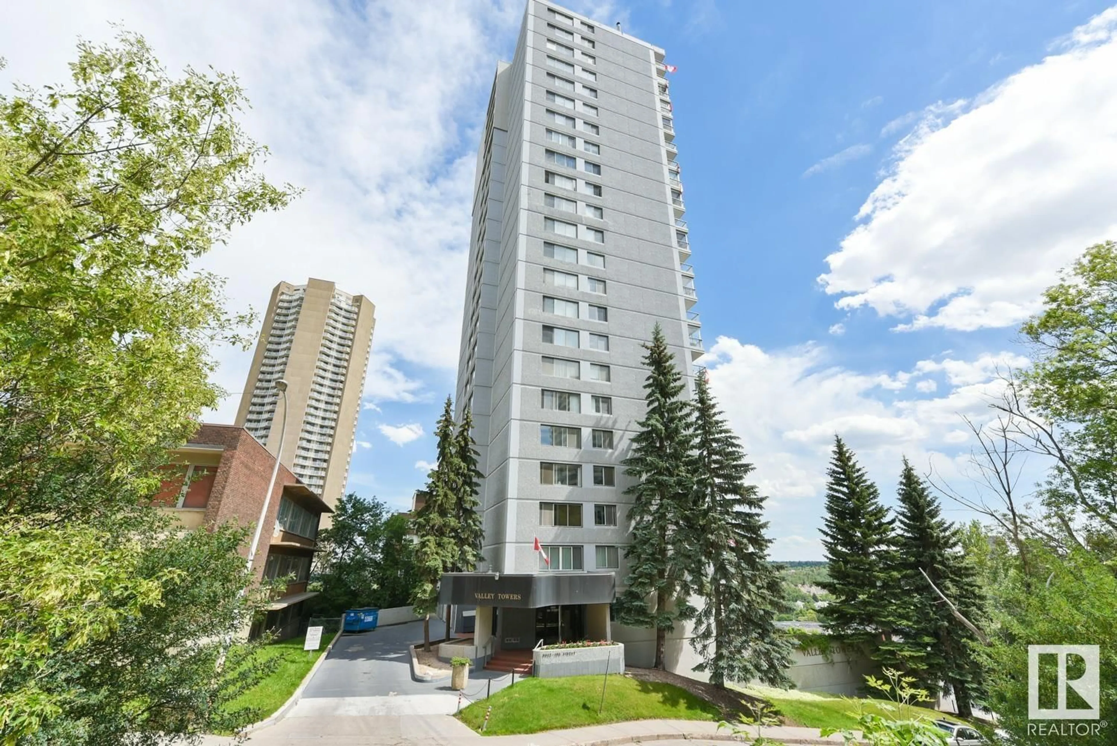 A pic from exterior of the house or condo for #602 9923 103 ST NW, Edmonton Alberta T5K2J3