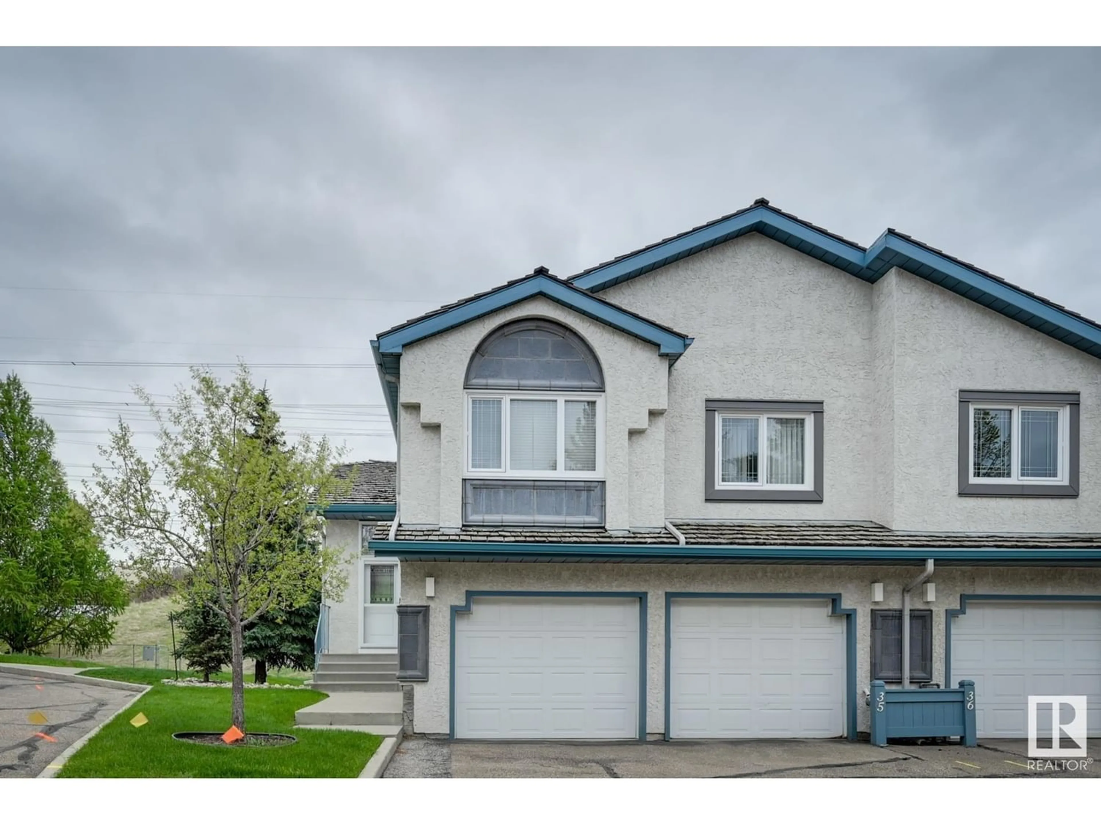 A pic from exterior of the house or condo for #35 1130 FALCONER RD NW, Edmonton Alberta T6R2J6