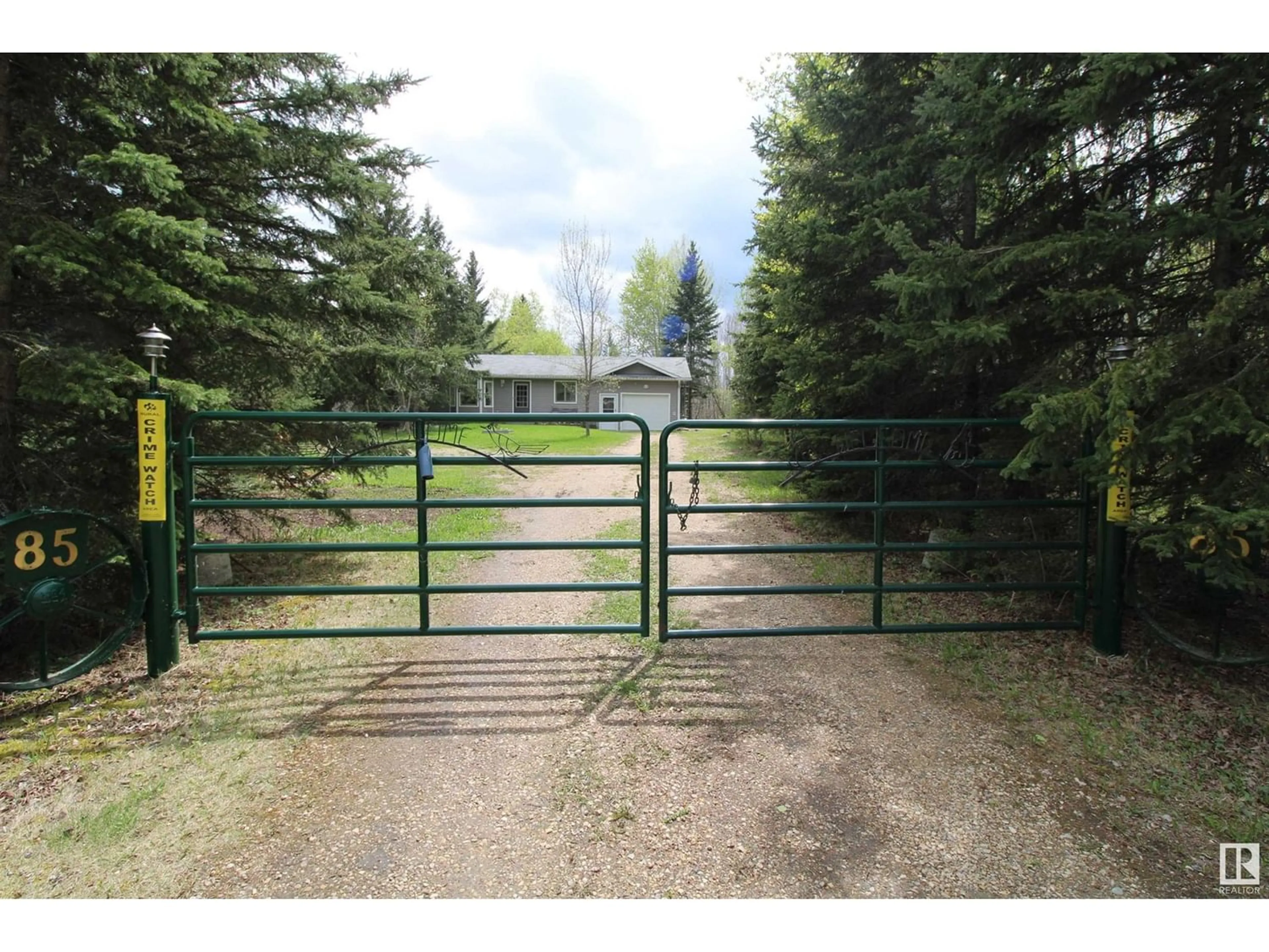 Fenced yard for #85 5124 TWP RD 554, Rural Lac Ste. Anne County Alberta T0E0L0