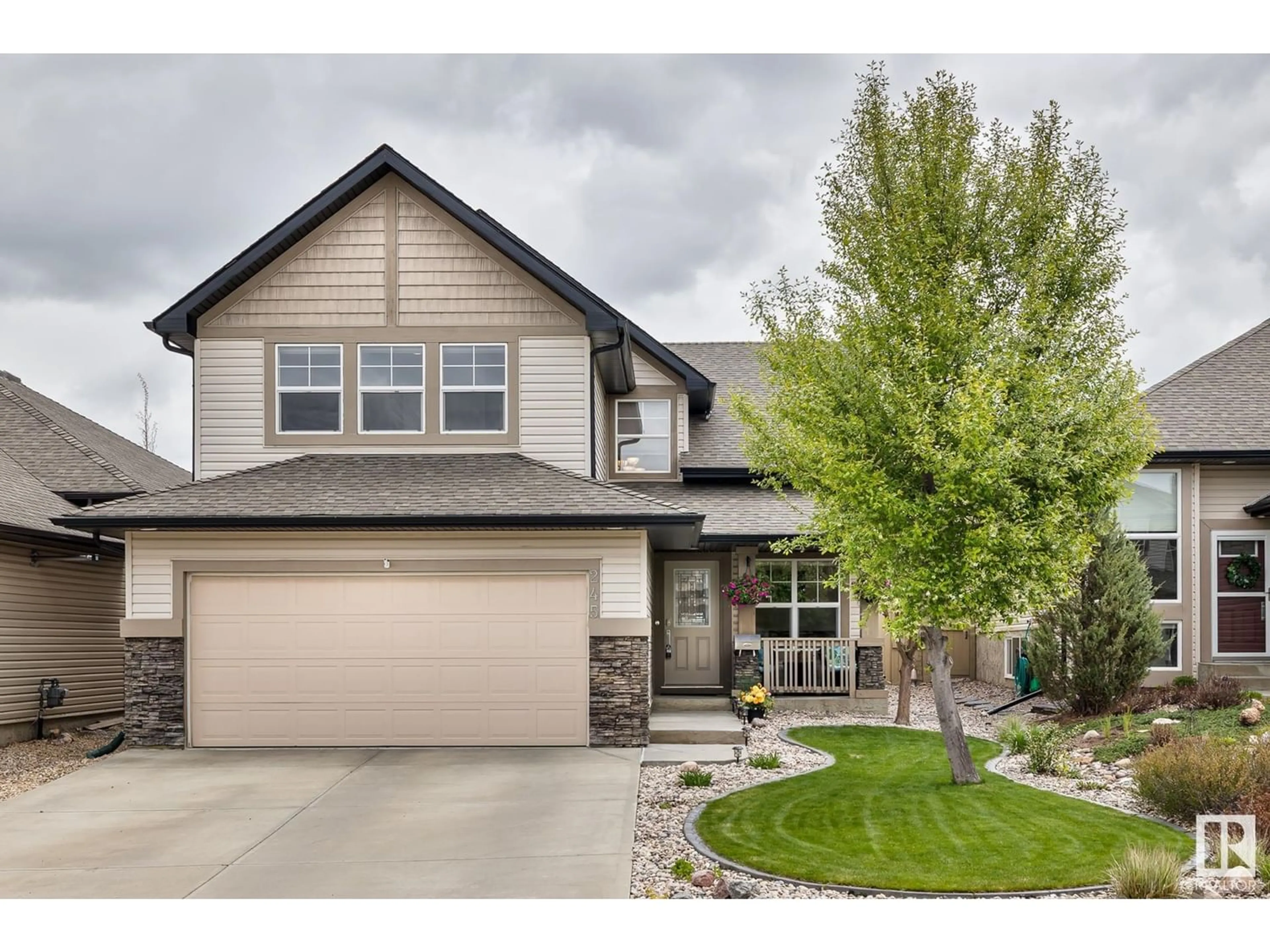 Frontside or backside of a home for 245 RIDGEBROOK RD, Sherwood Park Alberta T8A6M3