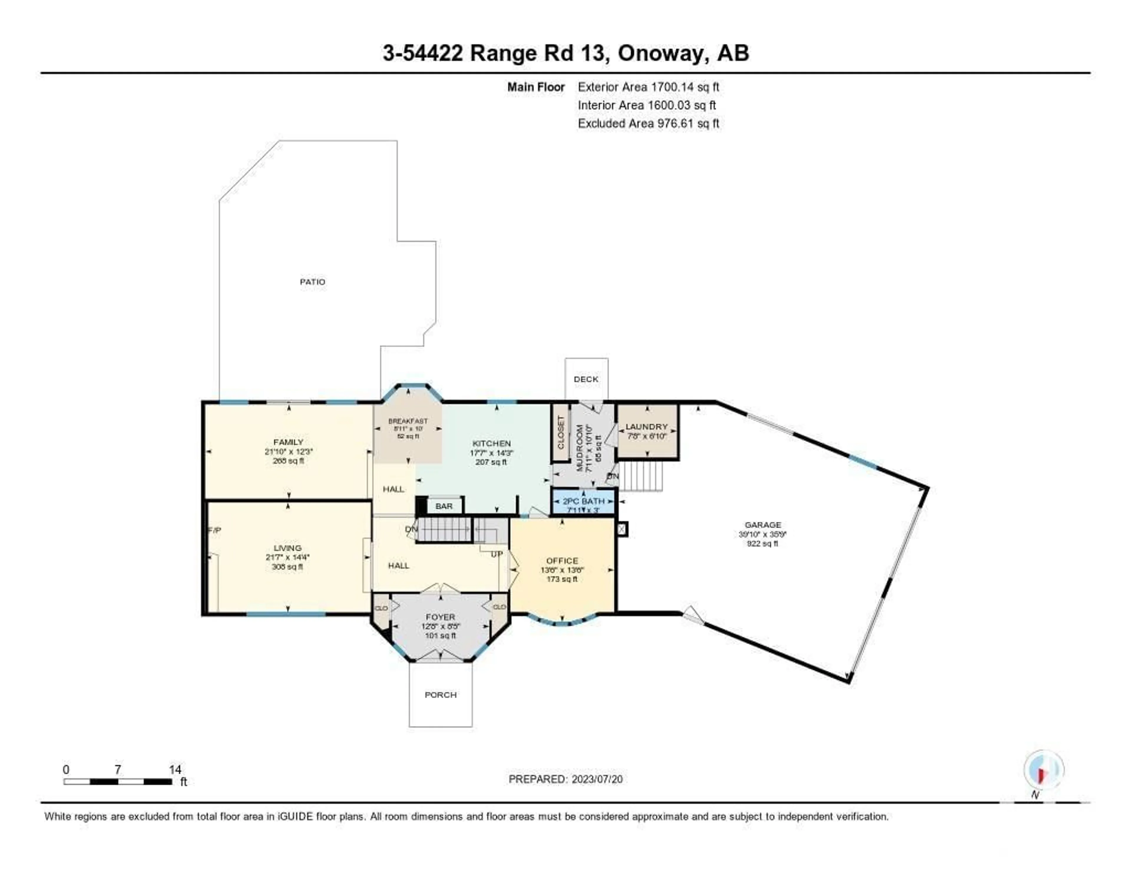 Floor plan for 3 54422 RGE RD 13, Rural Lac Ste. Anne County Alberta T0E1V2