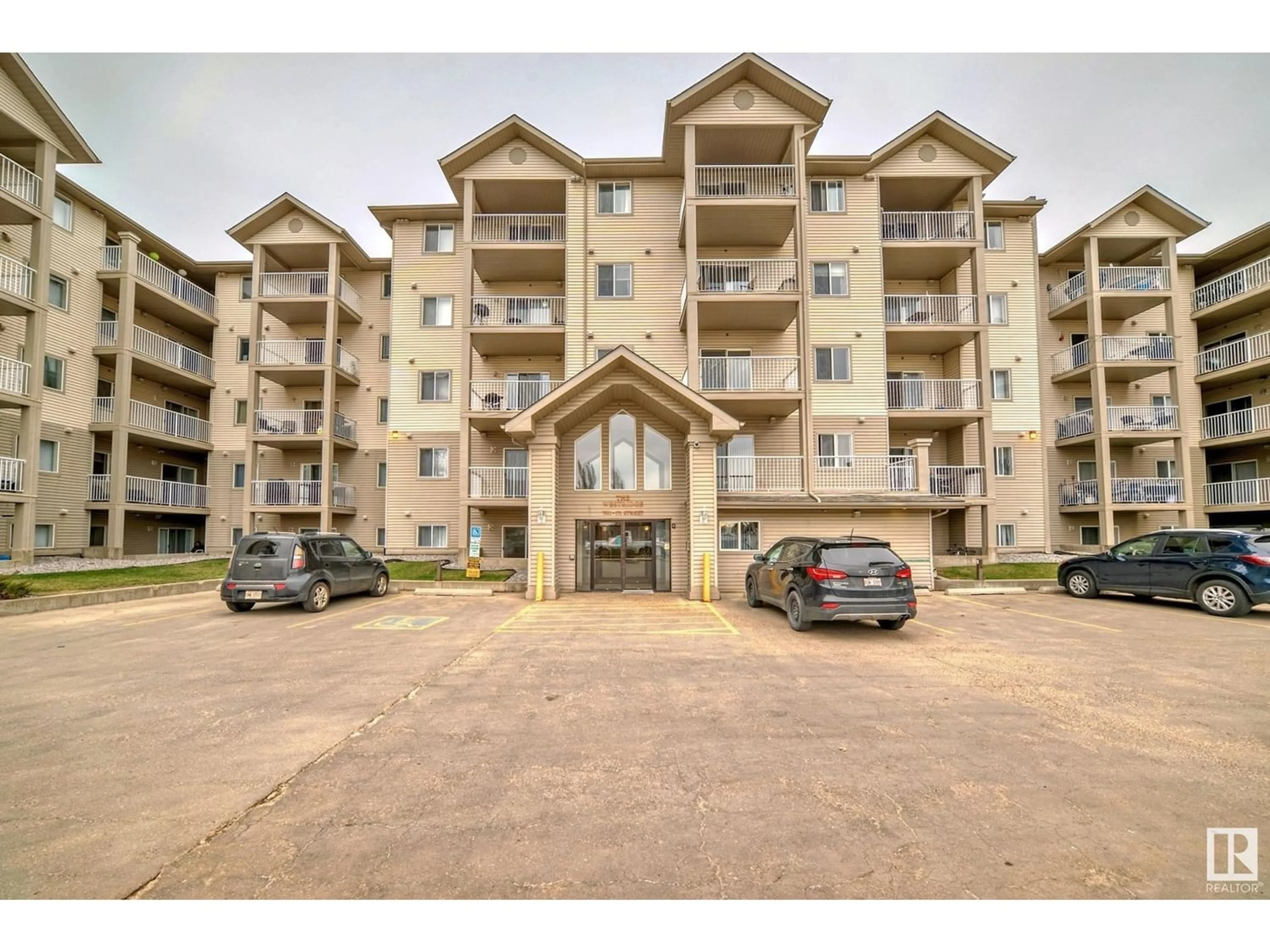A pic from exterior of the house or condo for #218 7511 171 ST NW, Edmonton Alberta T5T6S7