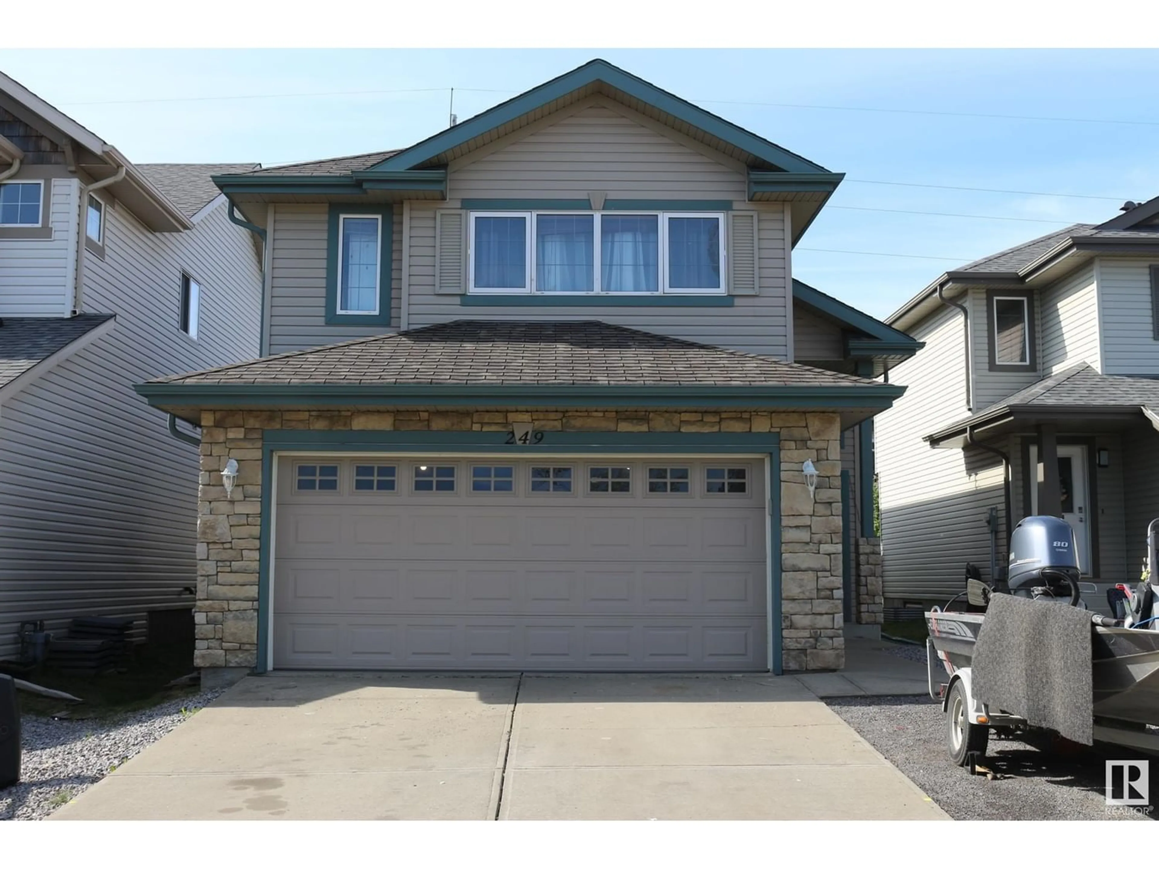 Frontside or backside of a home for 249 CORNWALL RD, Sherwood Park Alberta T8H2S9