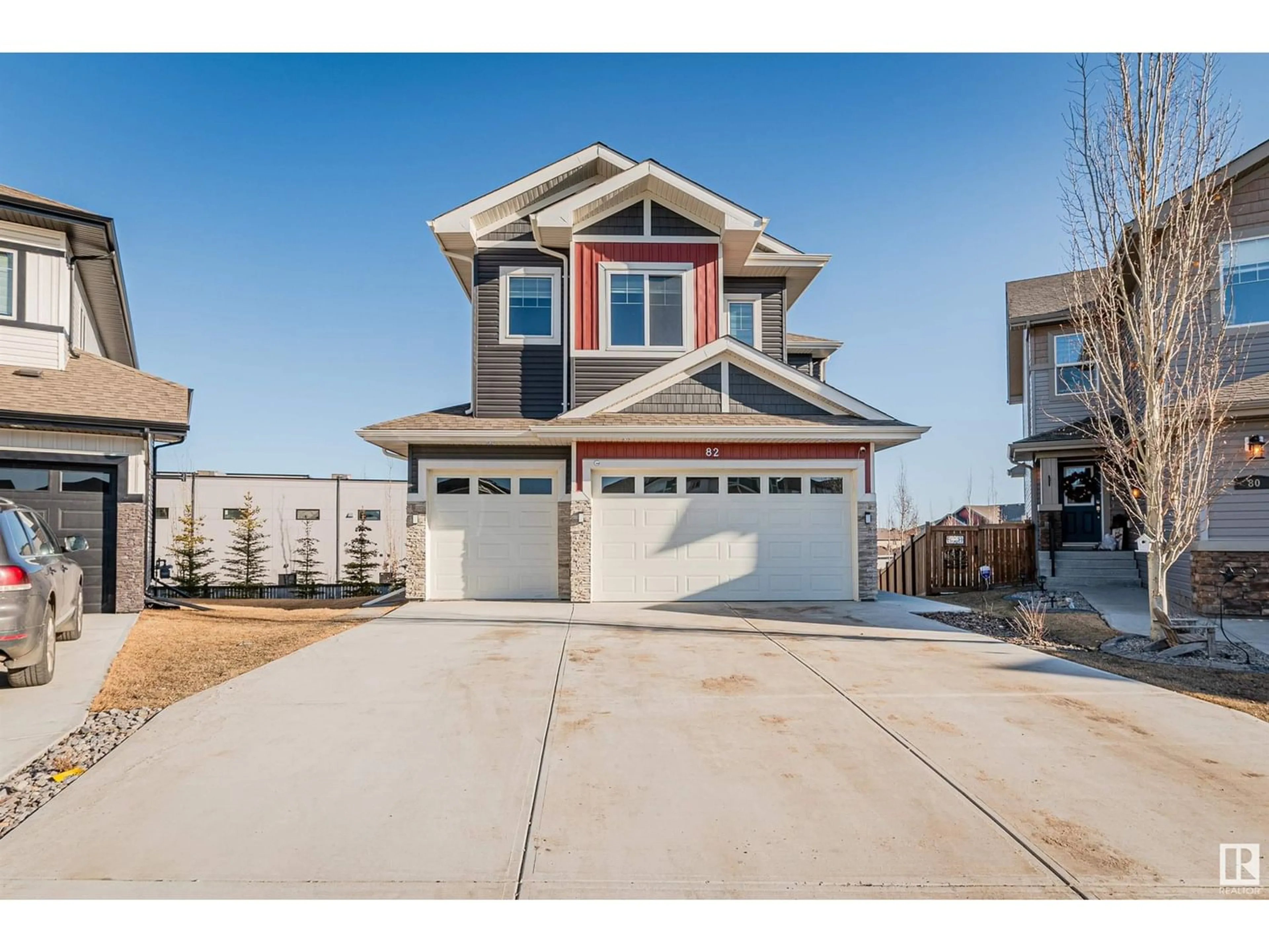 Frontside or backside of a home for 82 Meadowland WY, Spruce Grove Alberta T7X0S4
