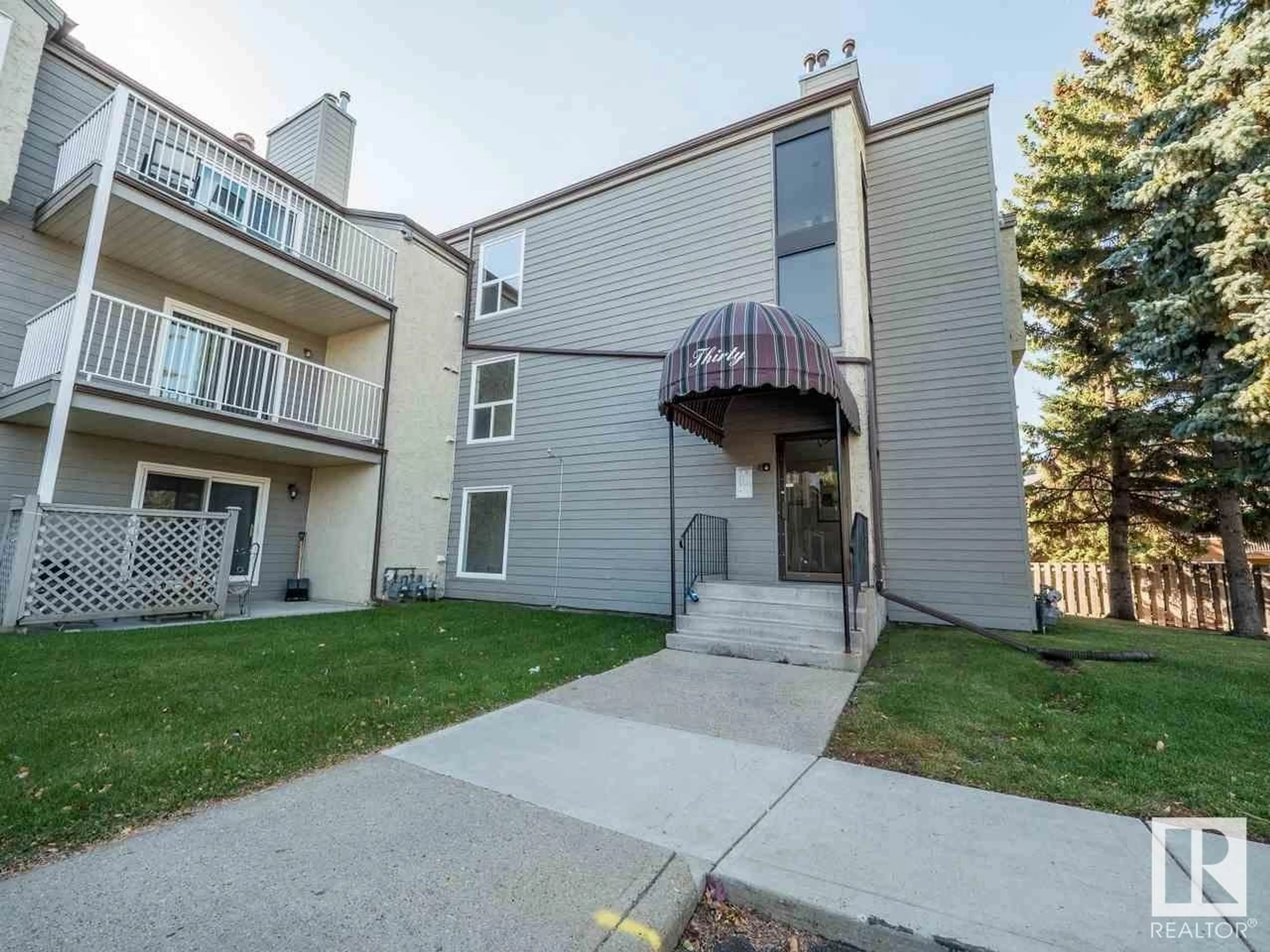 A pic from exterior of the house or condo for #111 30 Alpine PL, St. Albert Alberta T8N3Y2