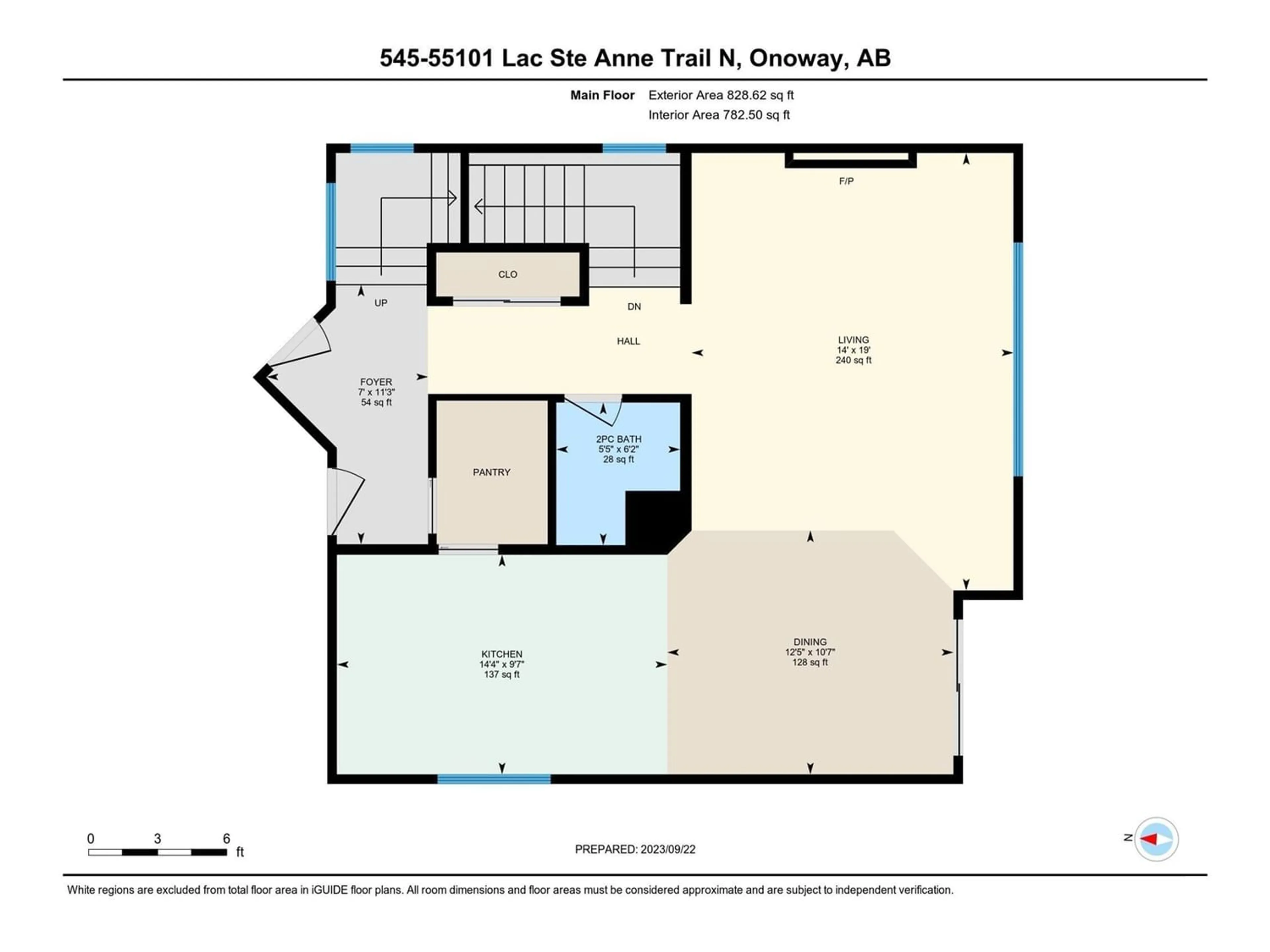 Floor plan for #545 55101 STE. ANNE TR, Rural Lac Ste. Anne County Alberta T0E1A1