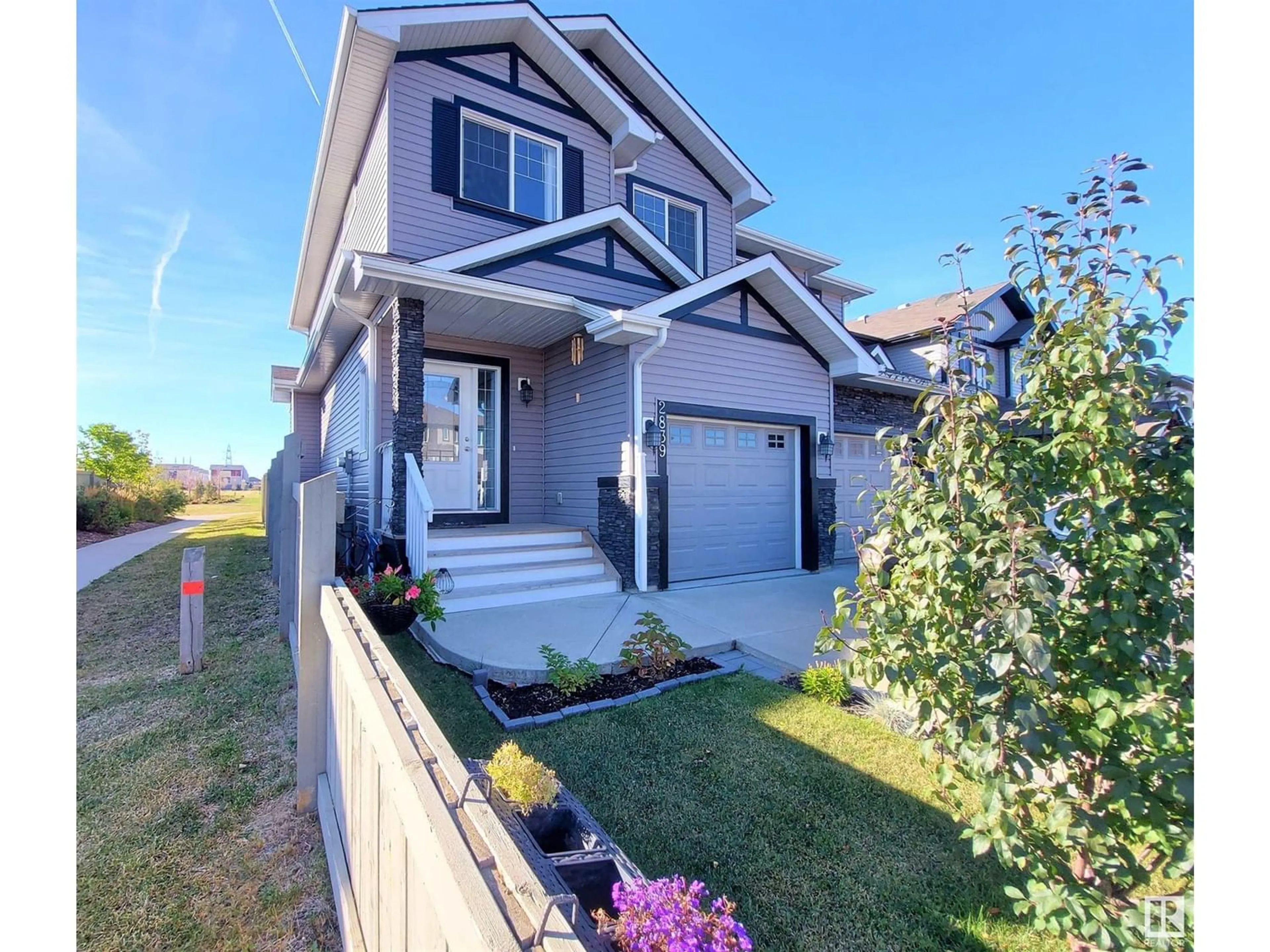 Frontside or backside of a home for 2839 16 AV NW, Edmonton Alberta T6T0Z6