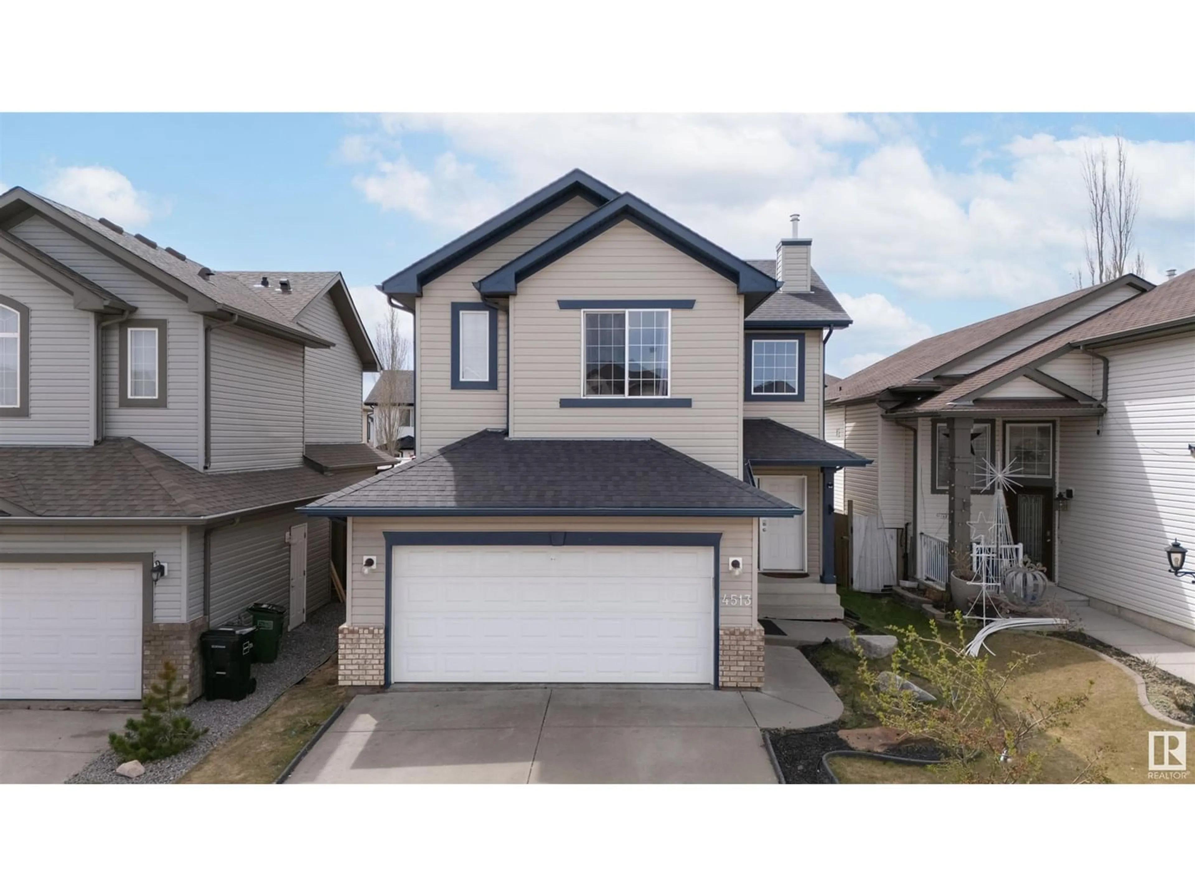 Frontside or backside of a home for 4513 163 AV NW, Edmonton Alberta T5Y3M6