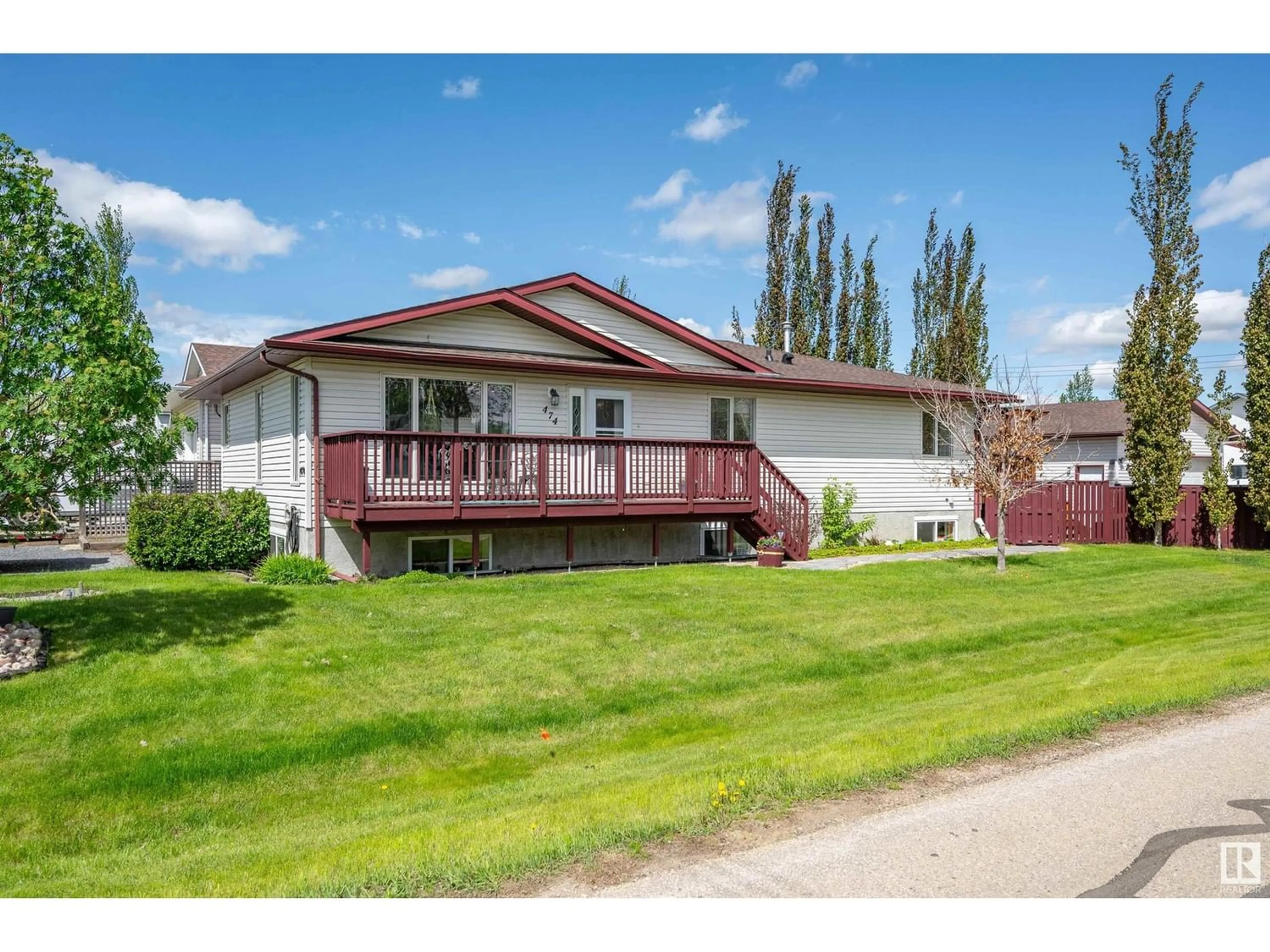 Frontside or backside of a home for 474 Jasper ST, Cardiff Alberta T8R2G5