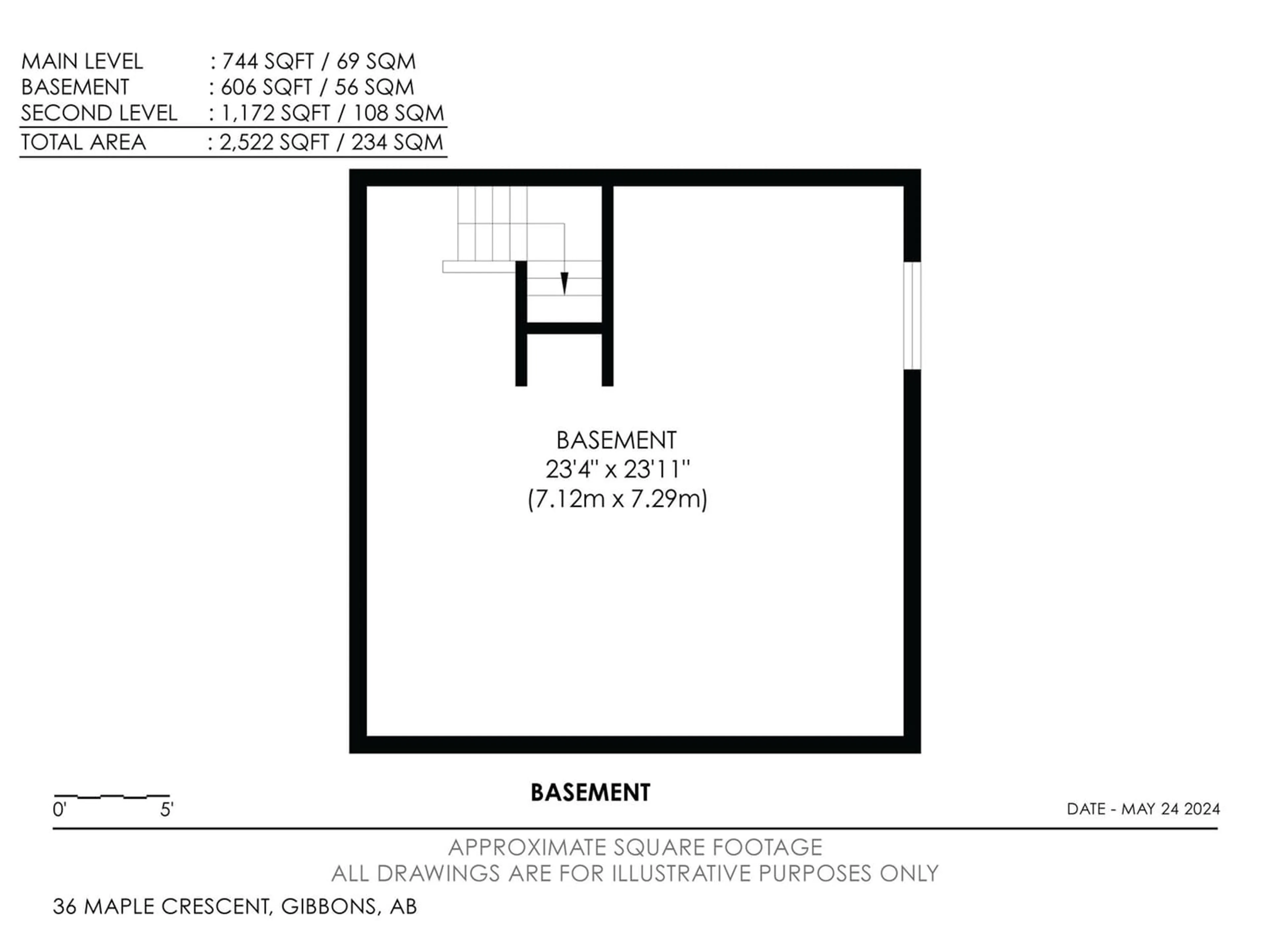 Floor plan for 36 Maple CR, Gibbons Alberta T0A1N0