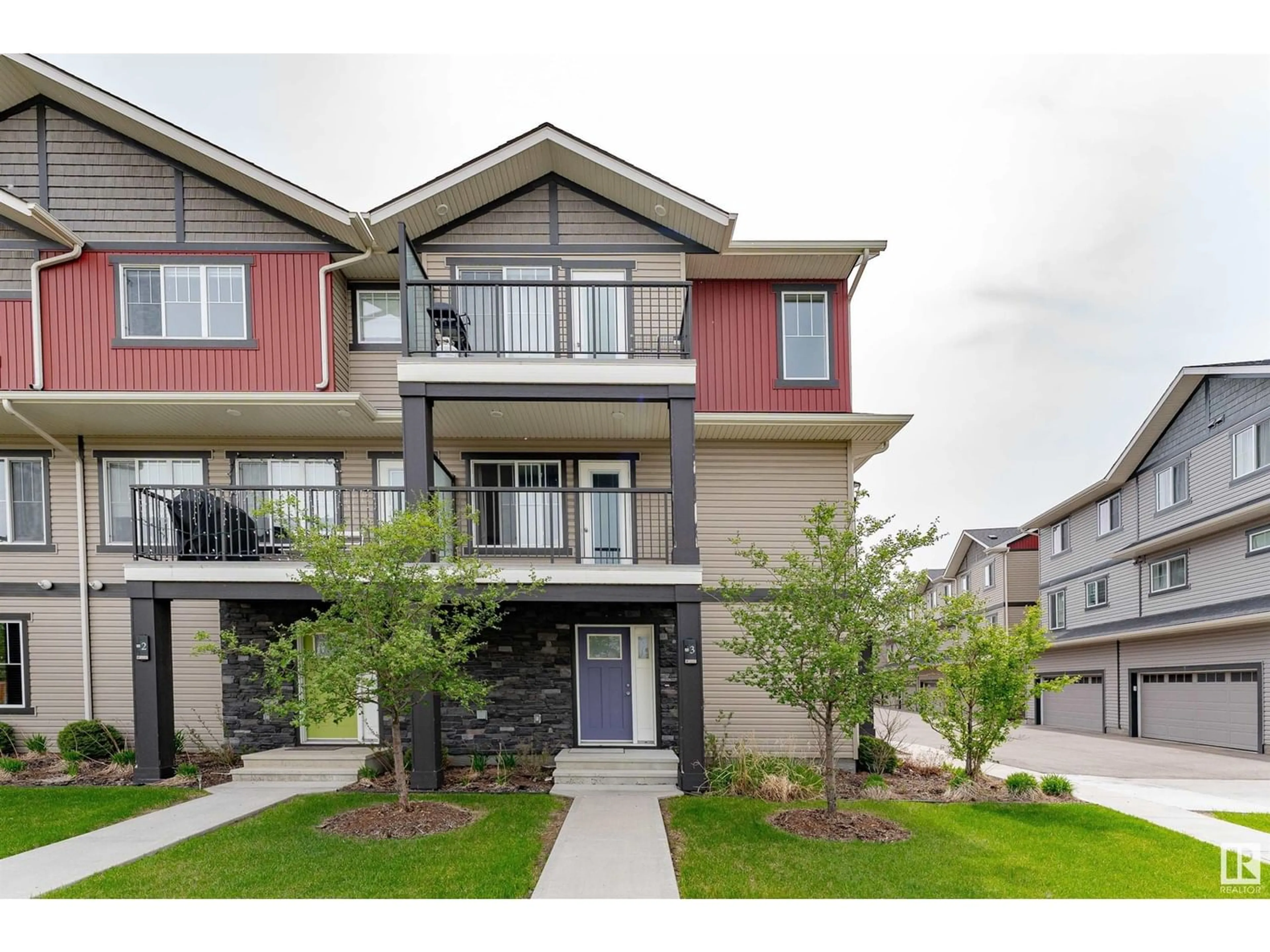A pic from exterior of the house or condo for #3 12815 CUMBERLAND RD NW, Edmonton Alberta T6V0M2