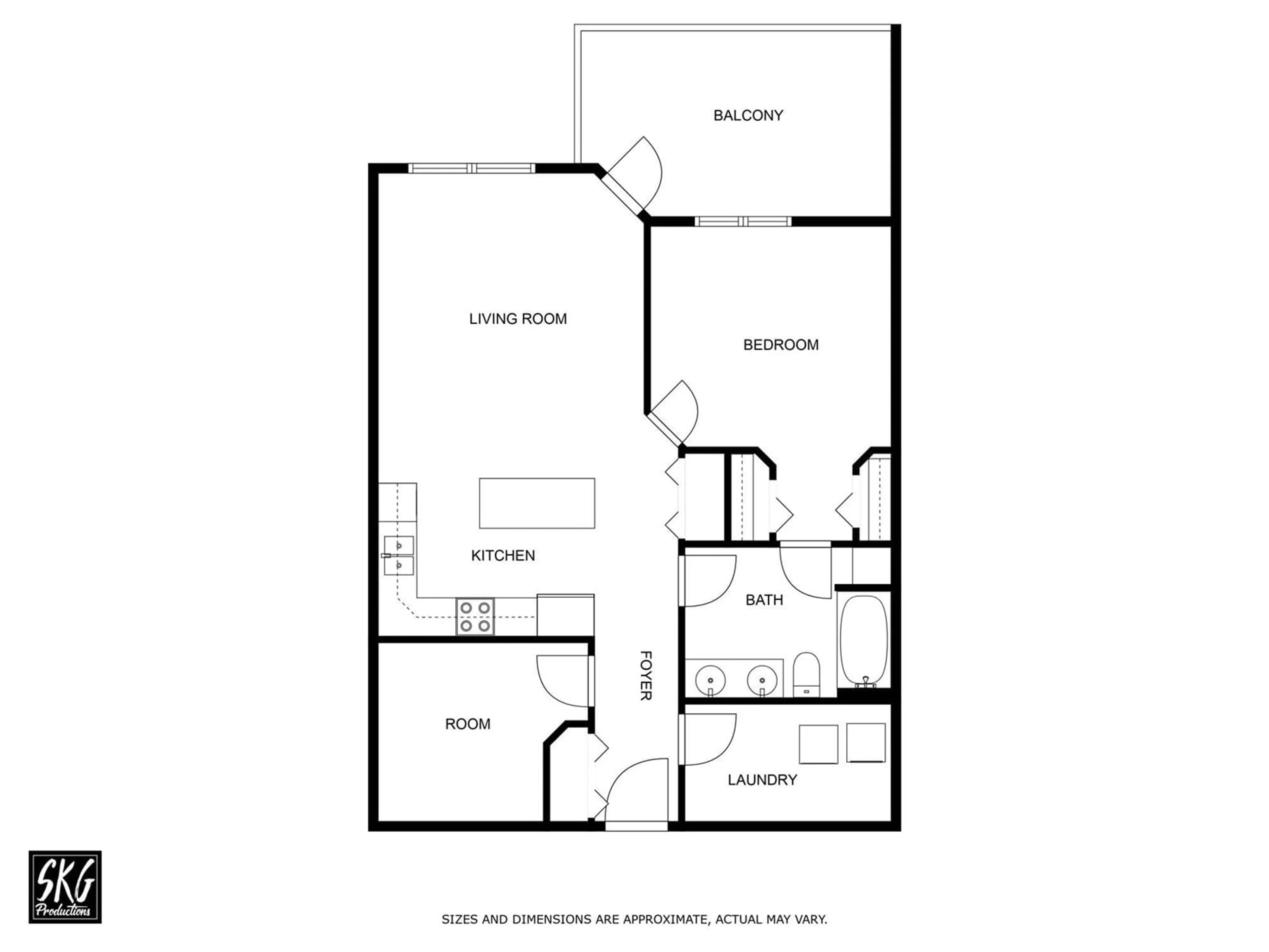 Floor plan for #507 10311 111 St NW, Edmonton Alberta T5K2Y8