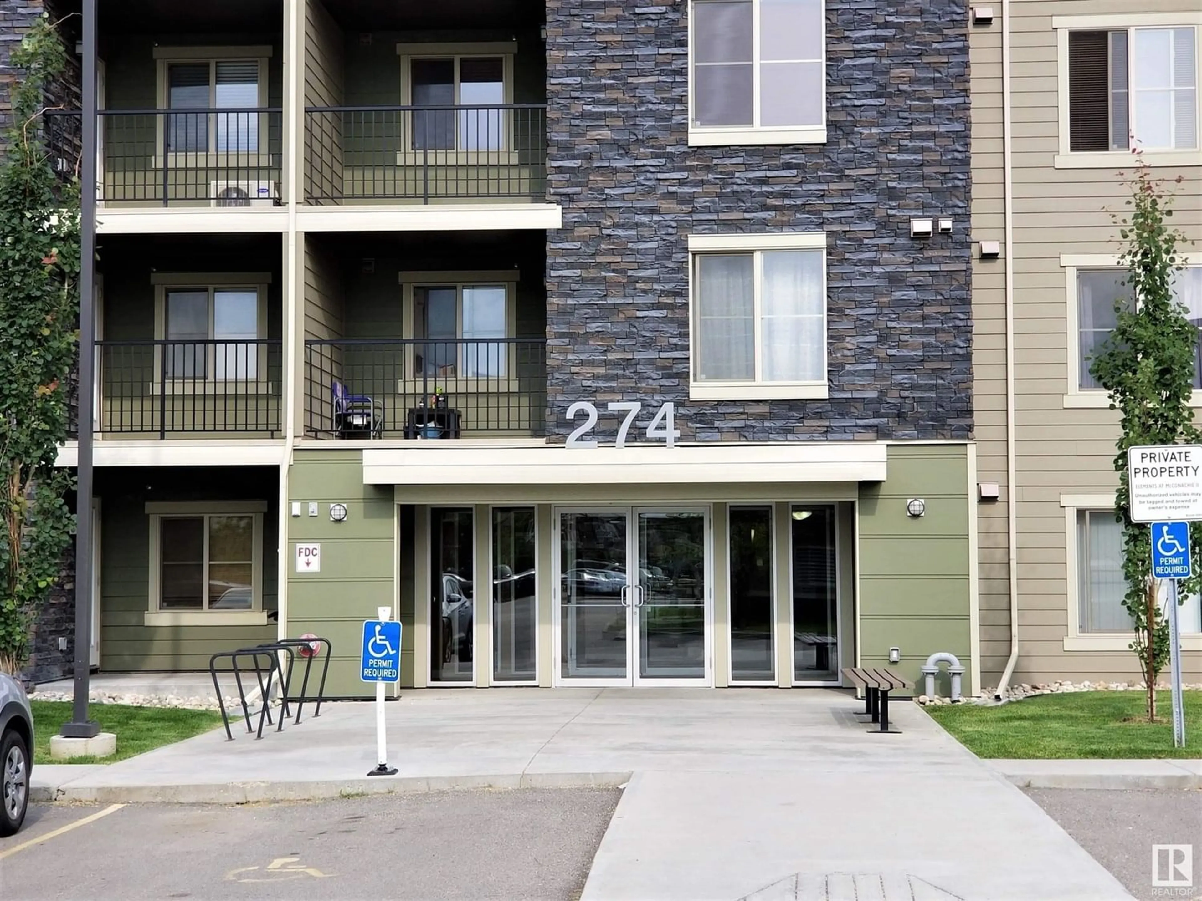 A pic from exterior of the house or condo for #414 274 MCCONACHIE DR NW, Edmonton Alberta T5Y3N4