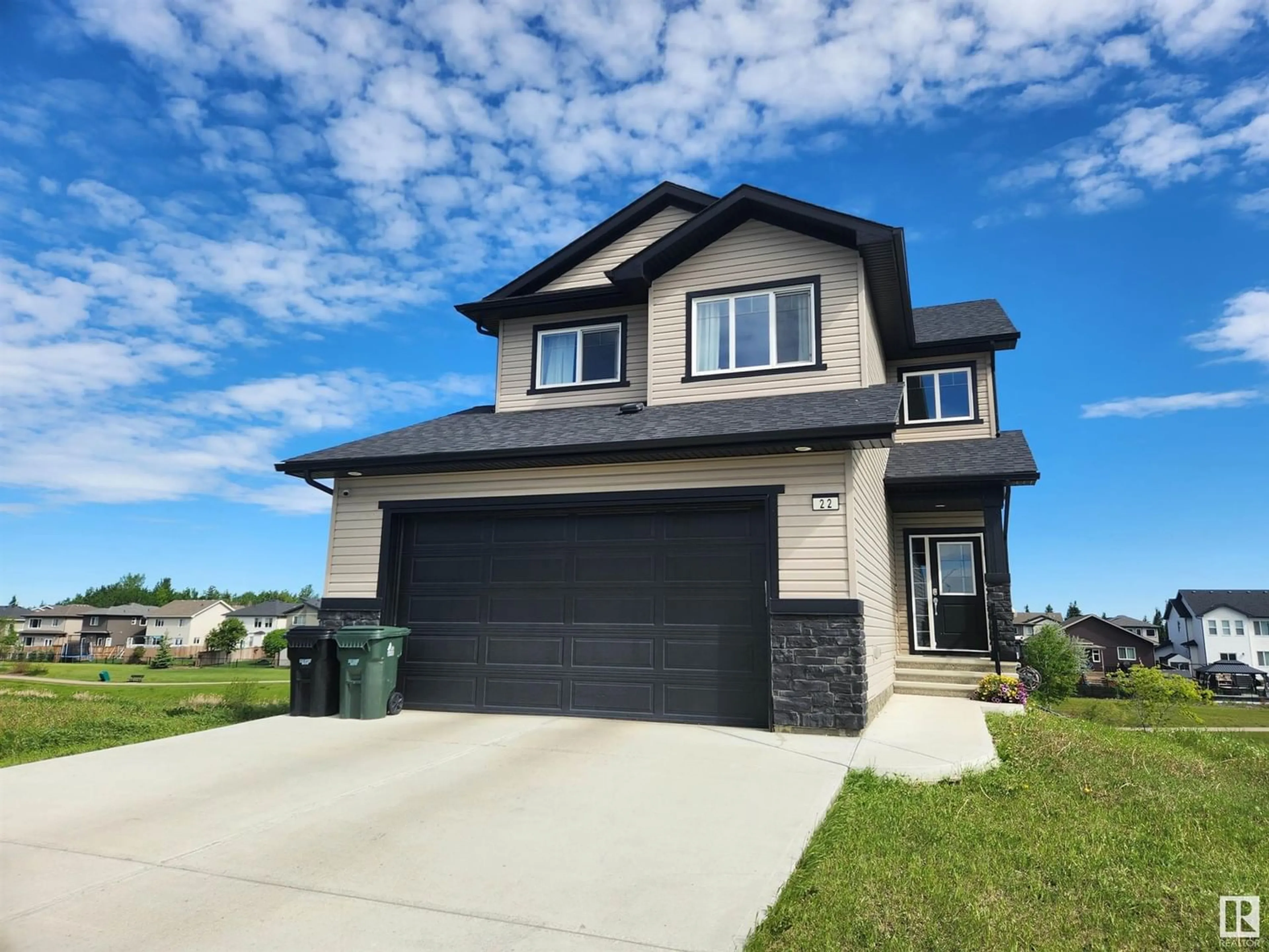 Frontside or backside of a home for 22 HARLEY WY, Spruce Grove Alberta T7X0X4