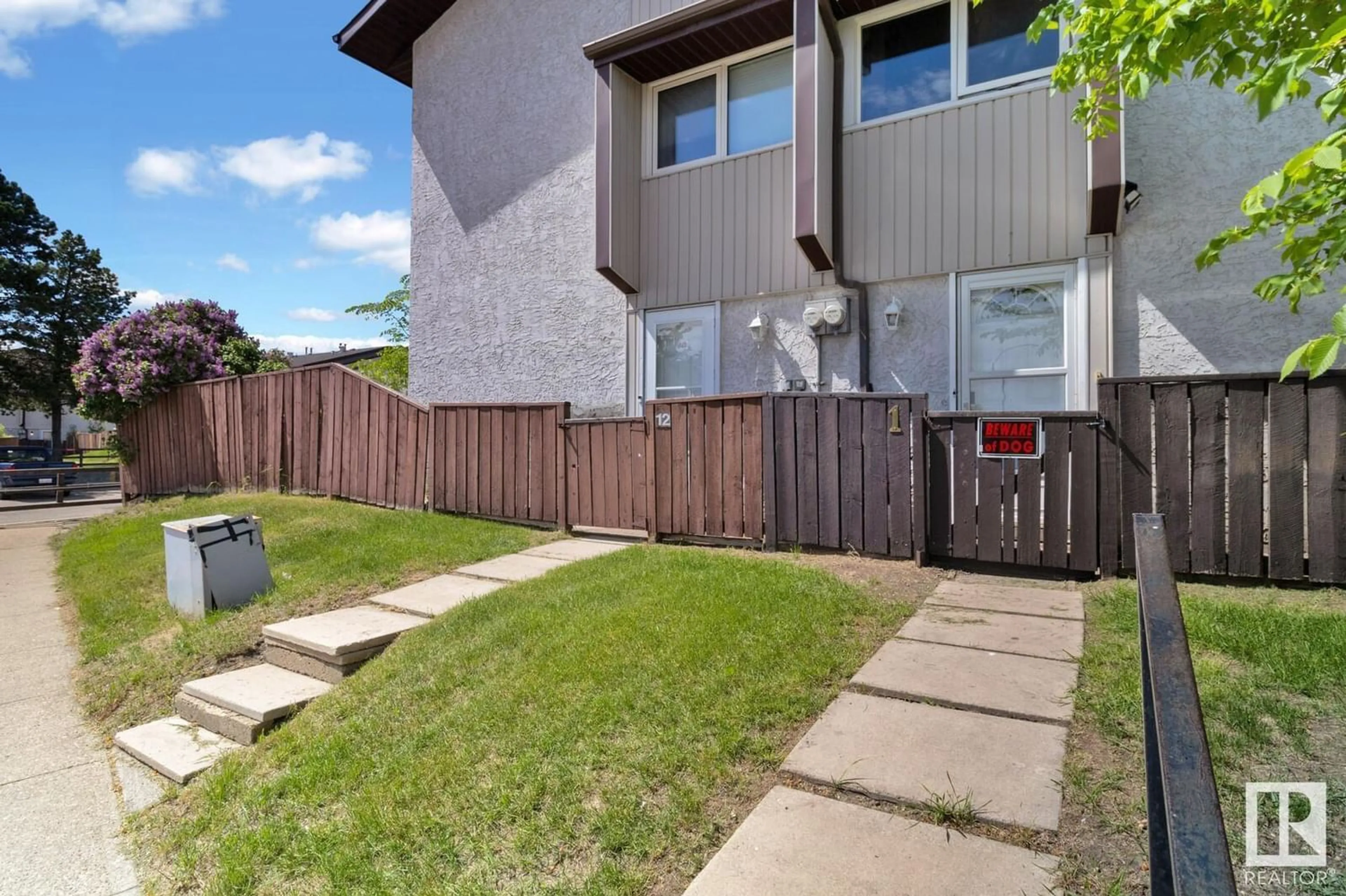 A pic from exterior of the house or condo for #1 8115 144 AV NW, Edmonton Alberta T5C2S4