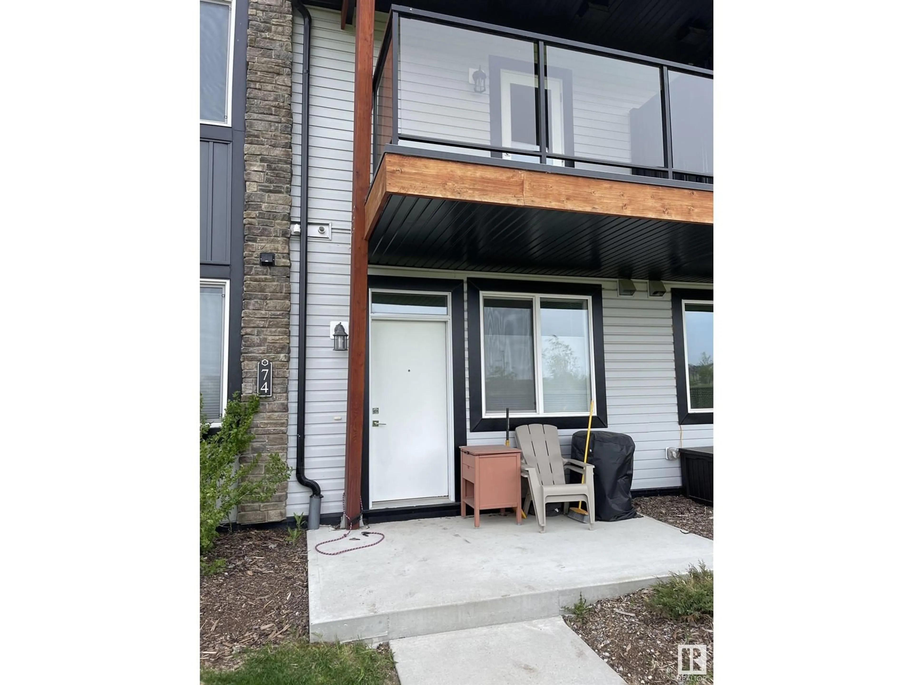 A pic from exterior of the house or condo for #74 446 ALLARD BV SW, Edmonton Alberta T6W3S7